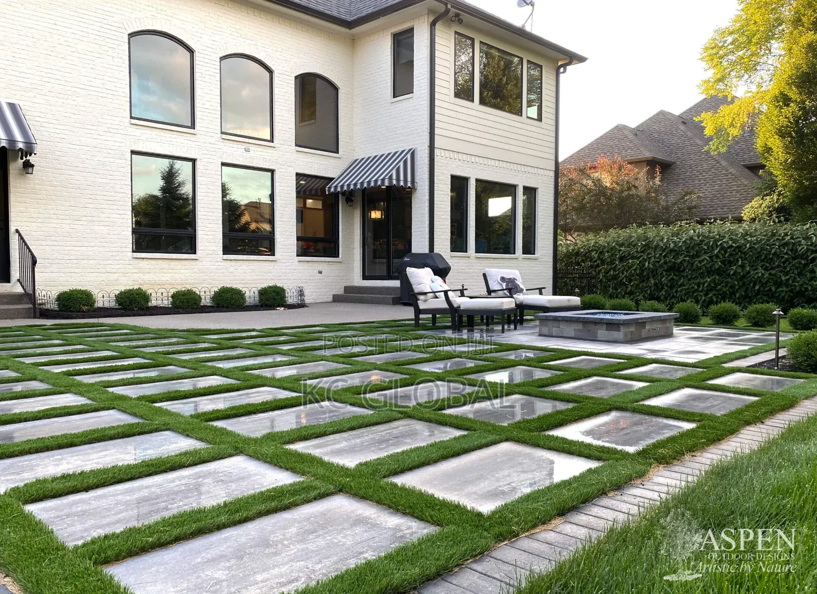 Artificial Grass Diagram Available for Outdoor 50mm