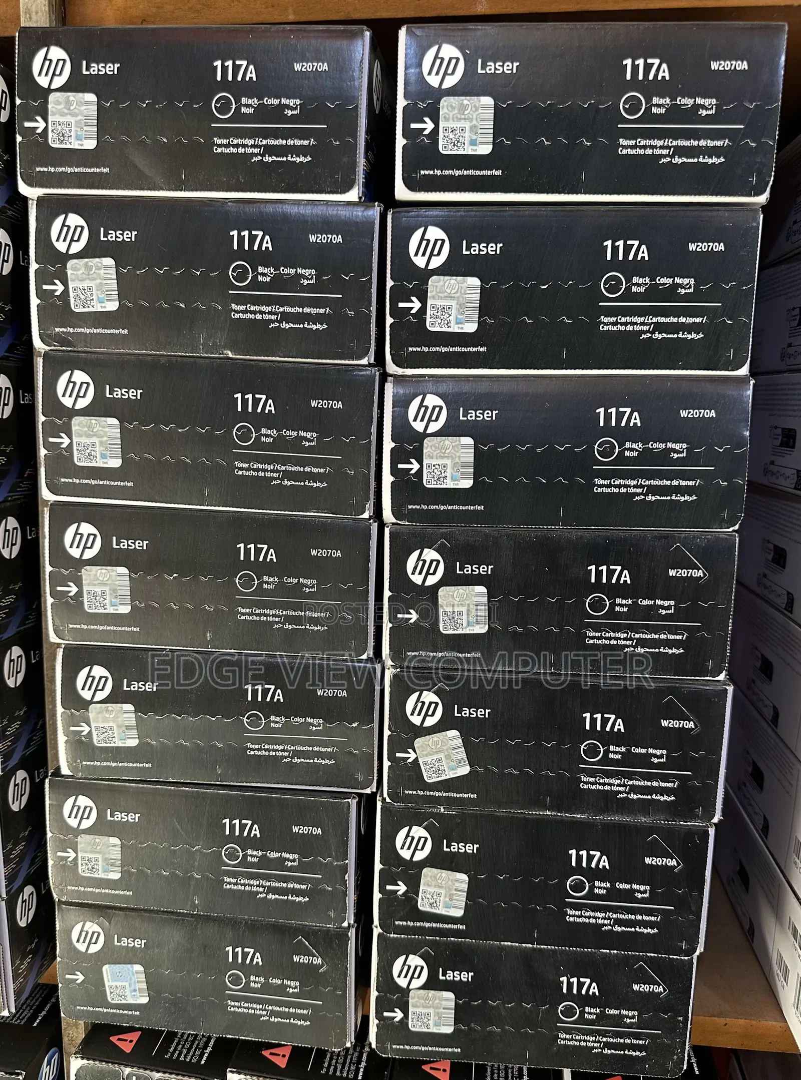 Hp 117a Black Original Laser Toner Cartridge (W2070a)