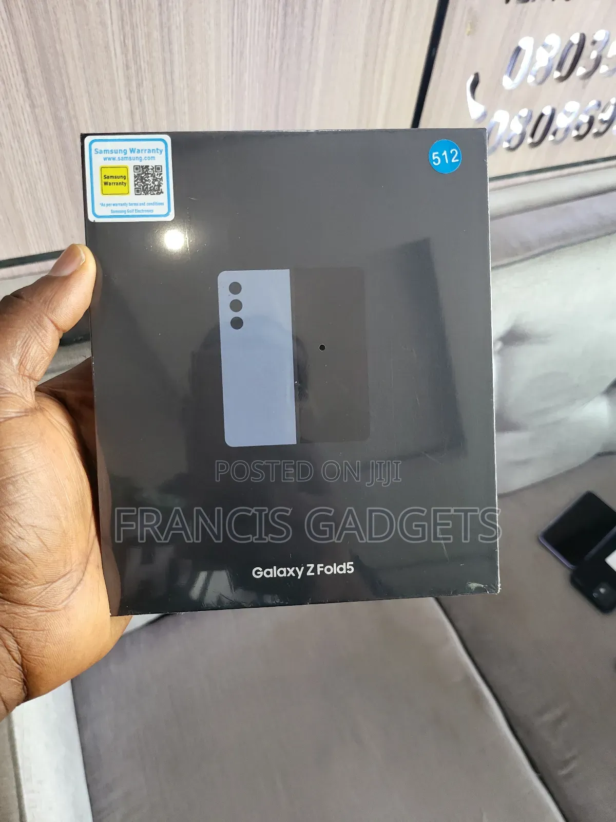 New Samsung Galaxy Z Fold 5 512 GB Blue