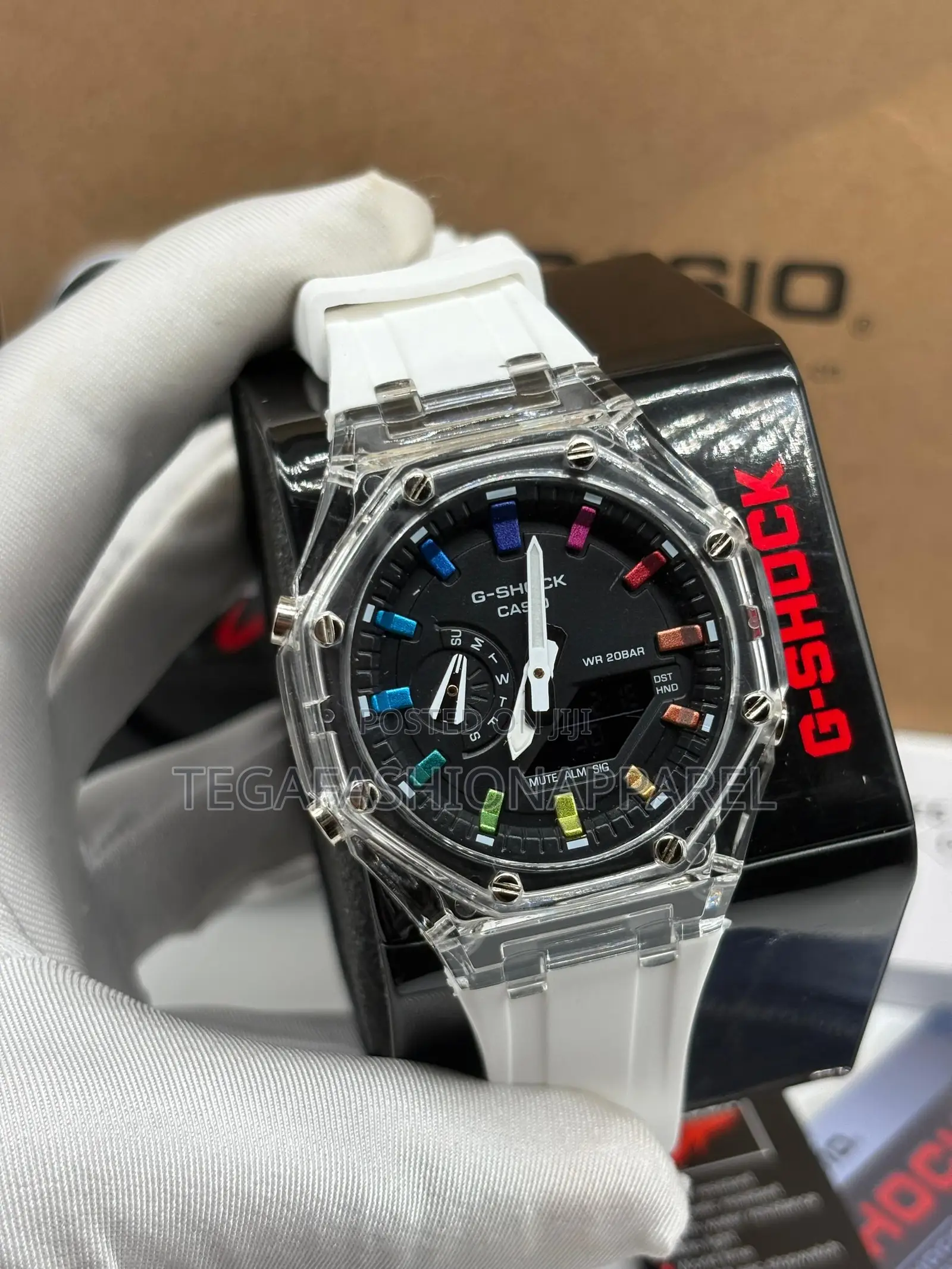 Ga-2100 Casio G-Shock Transparent Bezel