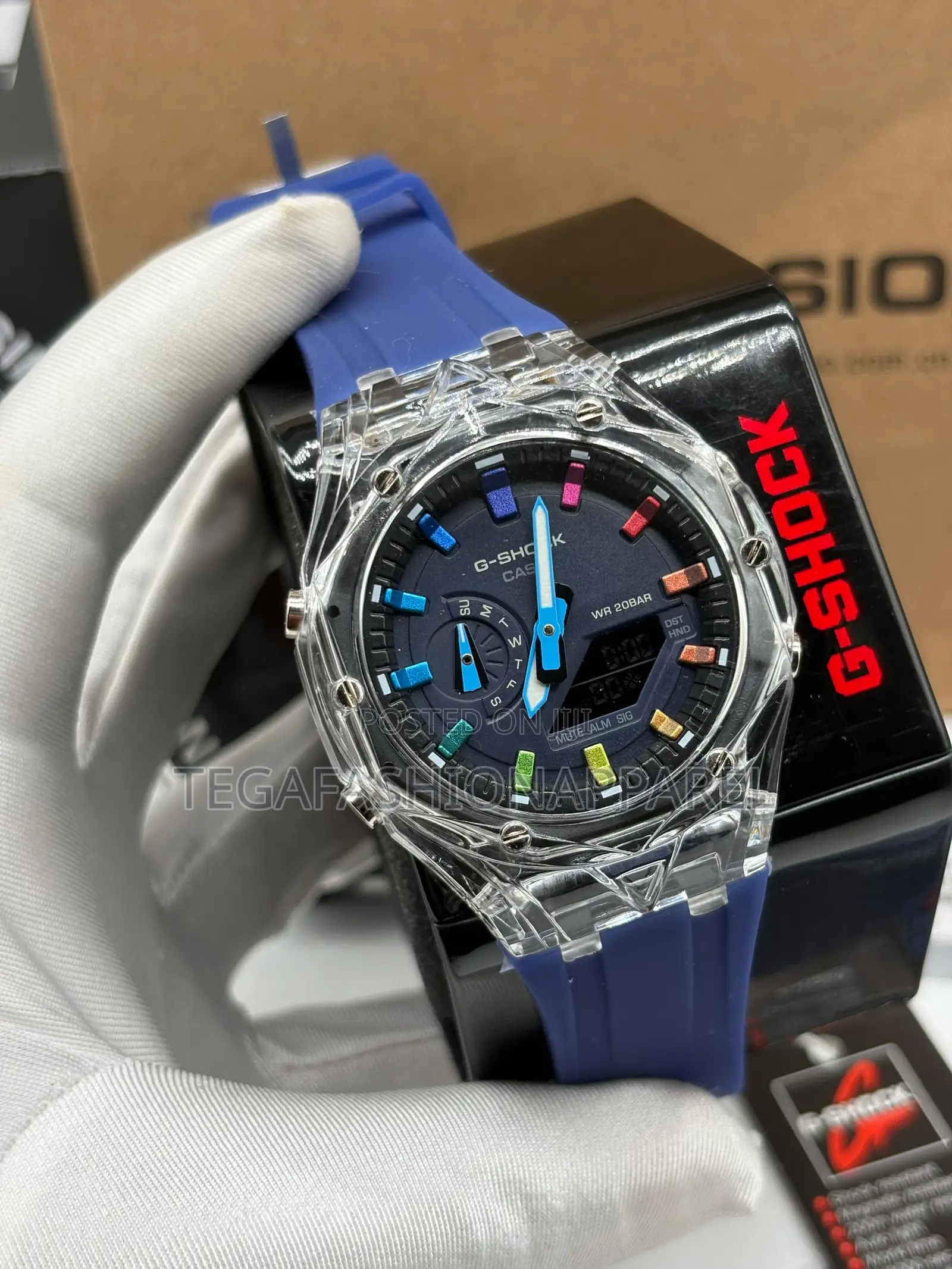 Ga-2100 Casio G-Shock Transparent Bezel