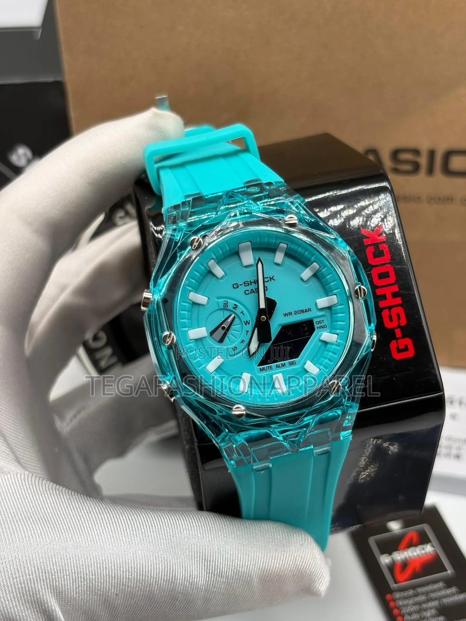 Ga-2100 Casio G-Shock Transparent Bezel