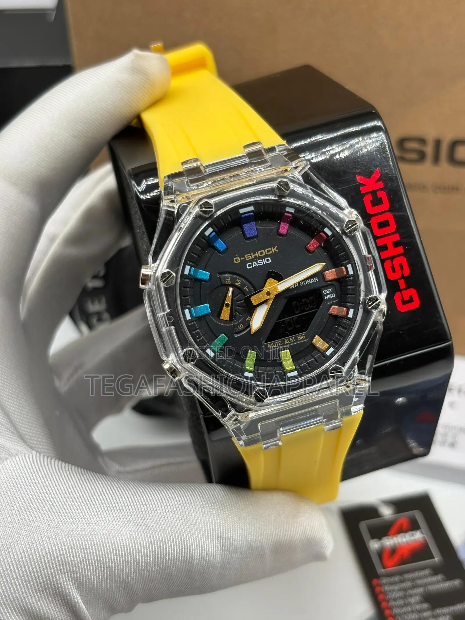 Ga-2100 Casio G-Shock Transparent Bezel