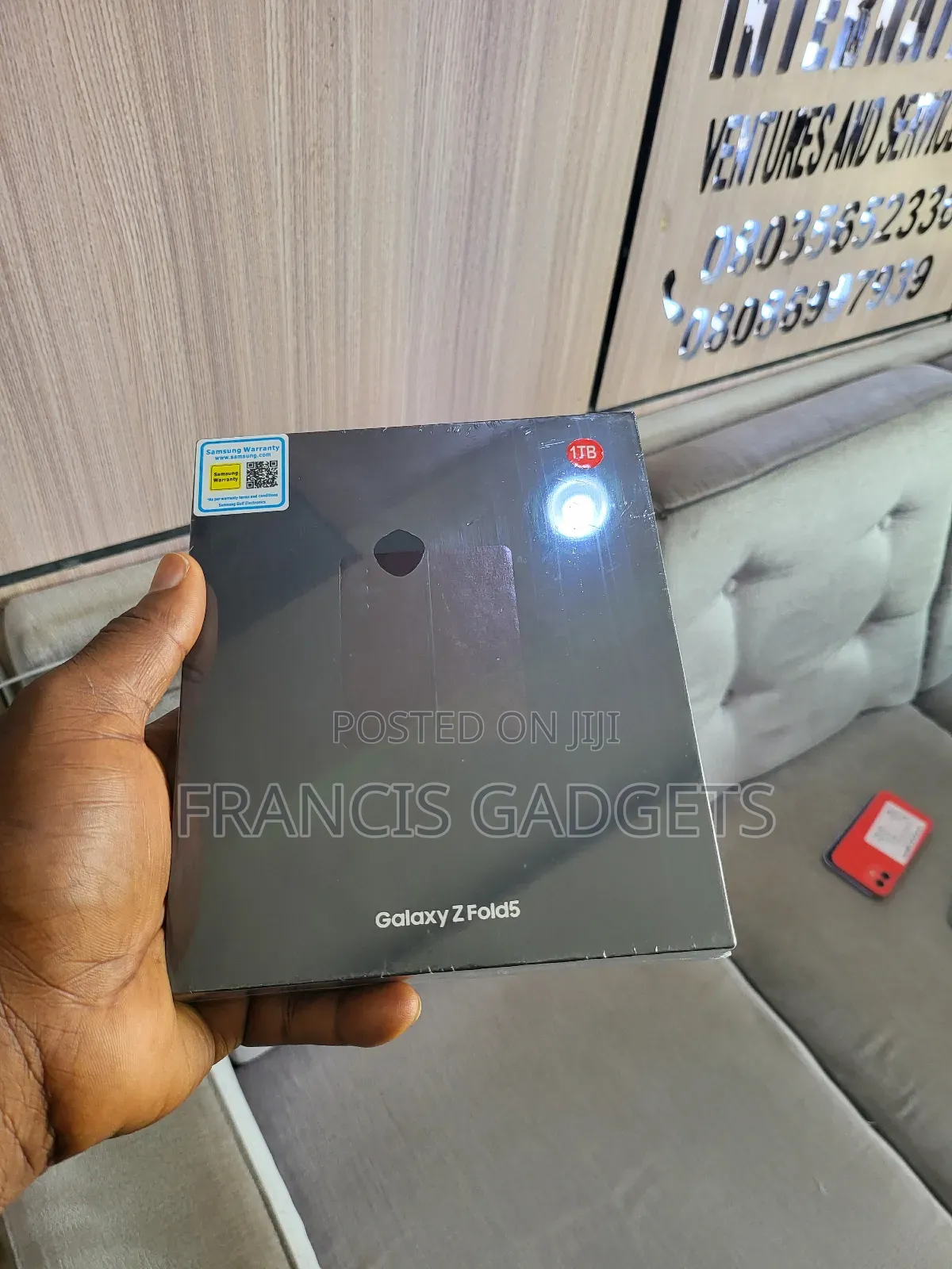 New Samsung Galaxy Z Fold 5 1 TB Gray