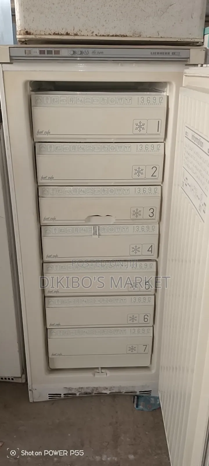 Tokunbo Liebherr 7 Drawers Ice Block Freezer