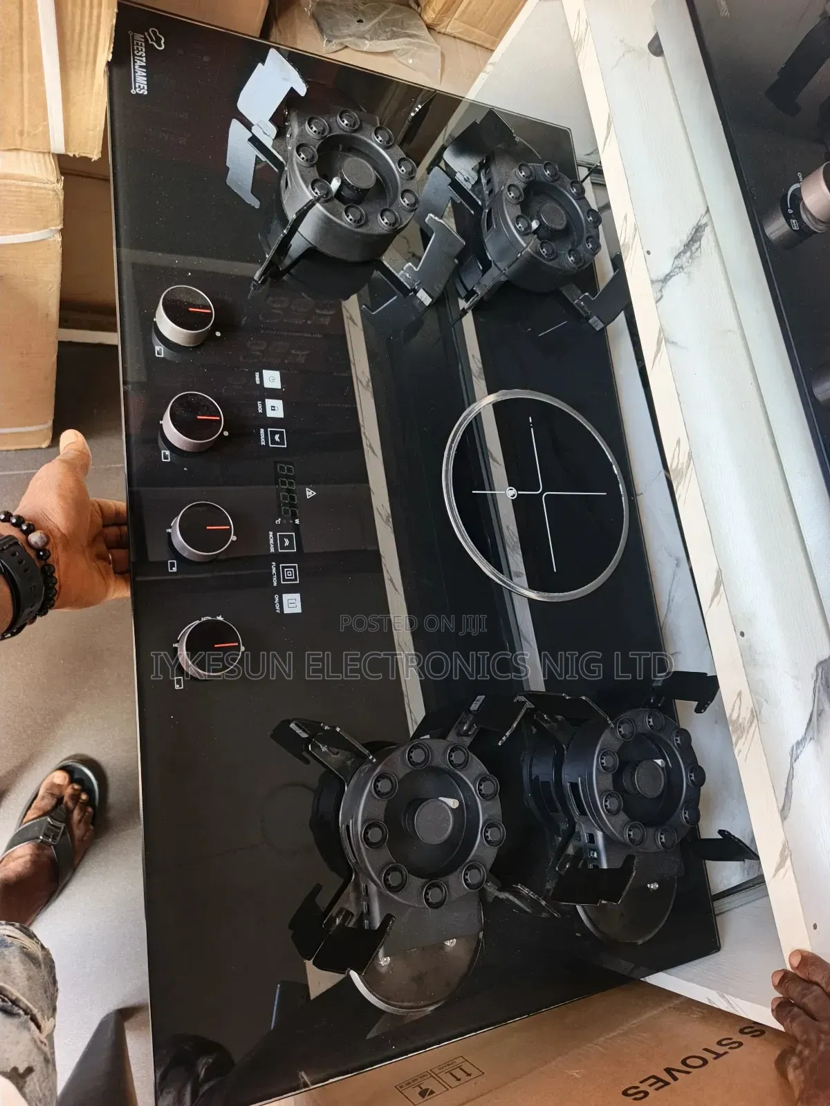 Original Meesajames Built-in Premium Quality Flips Flips Gas Ele Hob