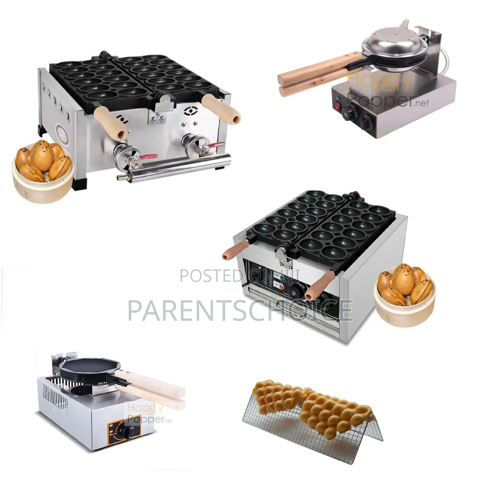 Stainless Steel Commercial Waffle Makers