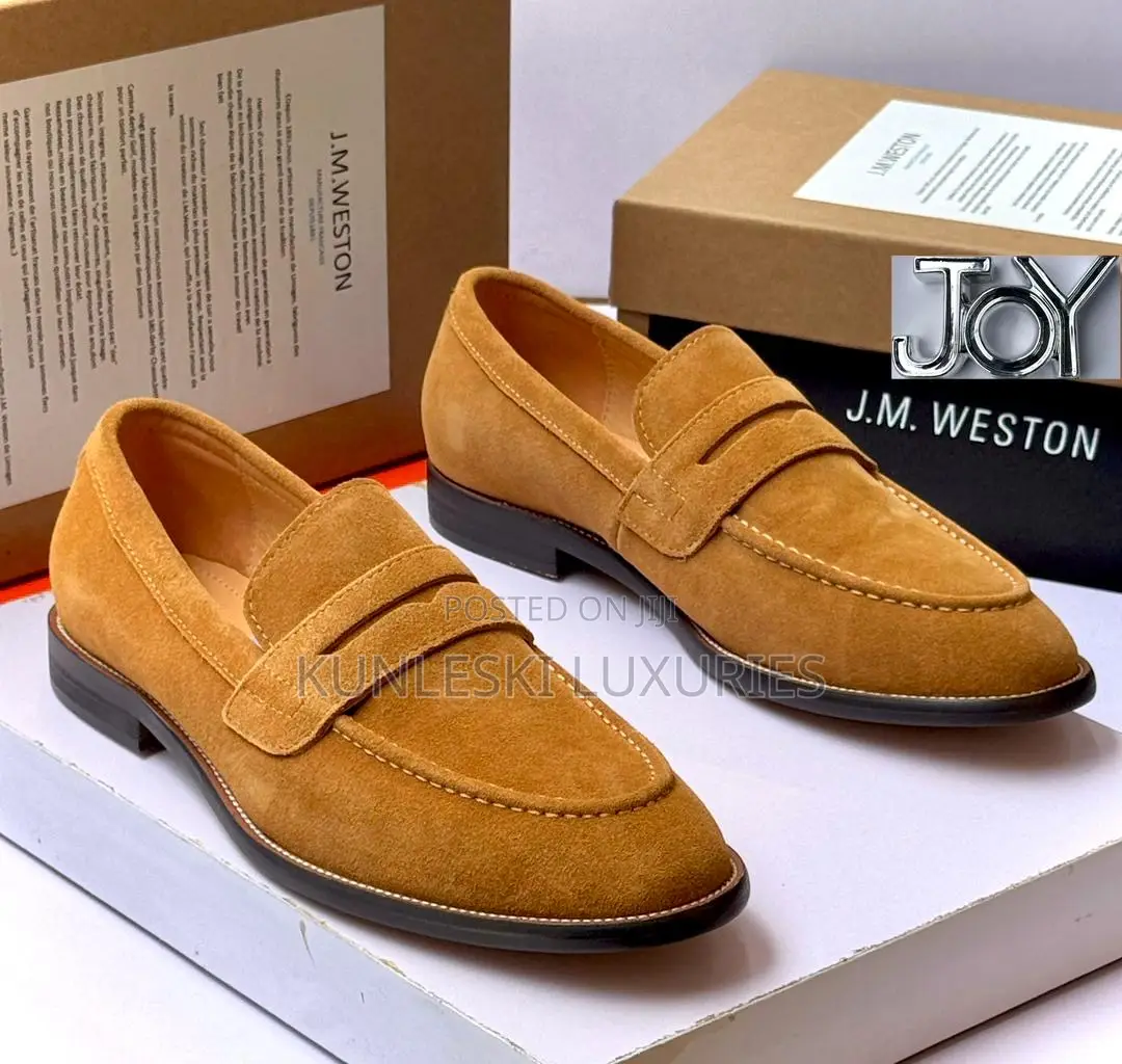 Original J.M. Weston Suede Men’S Shoes