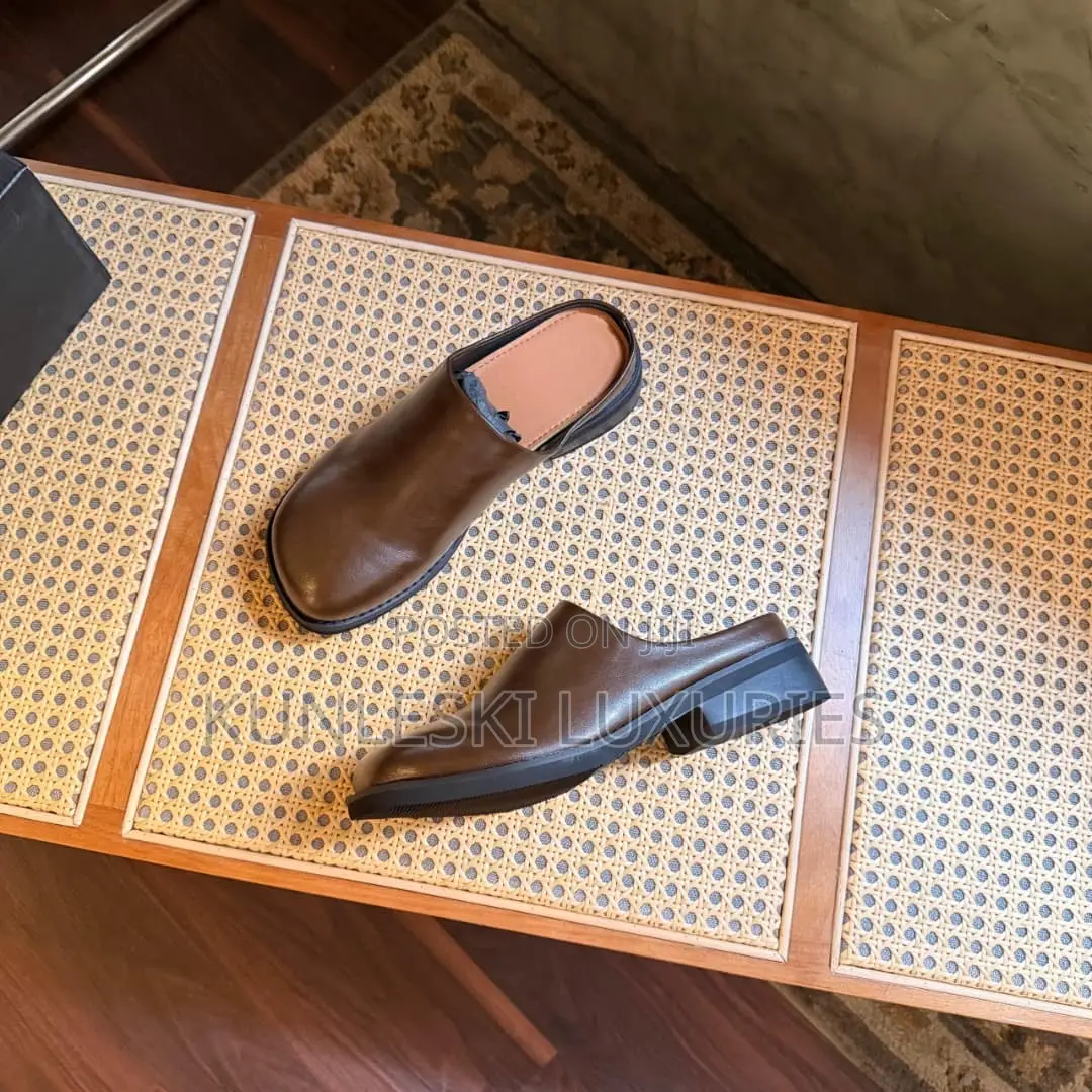 The Japanese Style Irregular Half Drag Mules Shoes Collections