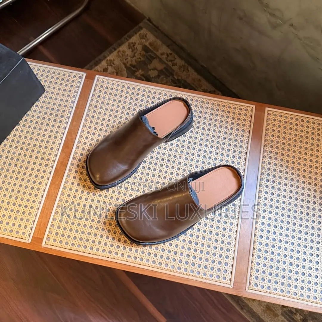 The Japanese Style Irregular Half Drag Mules Shoes Collections