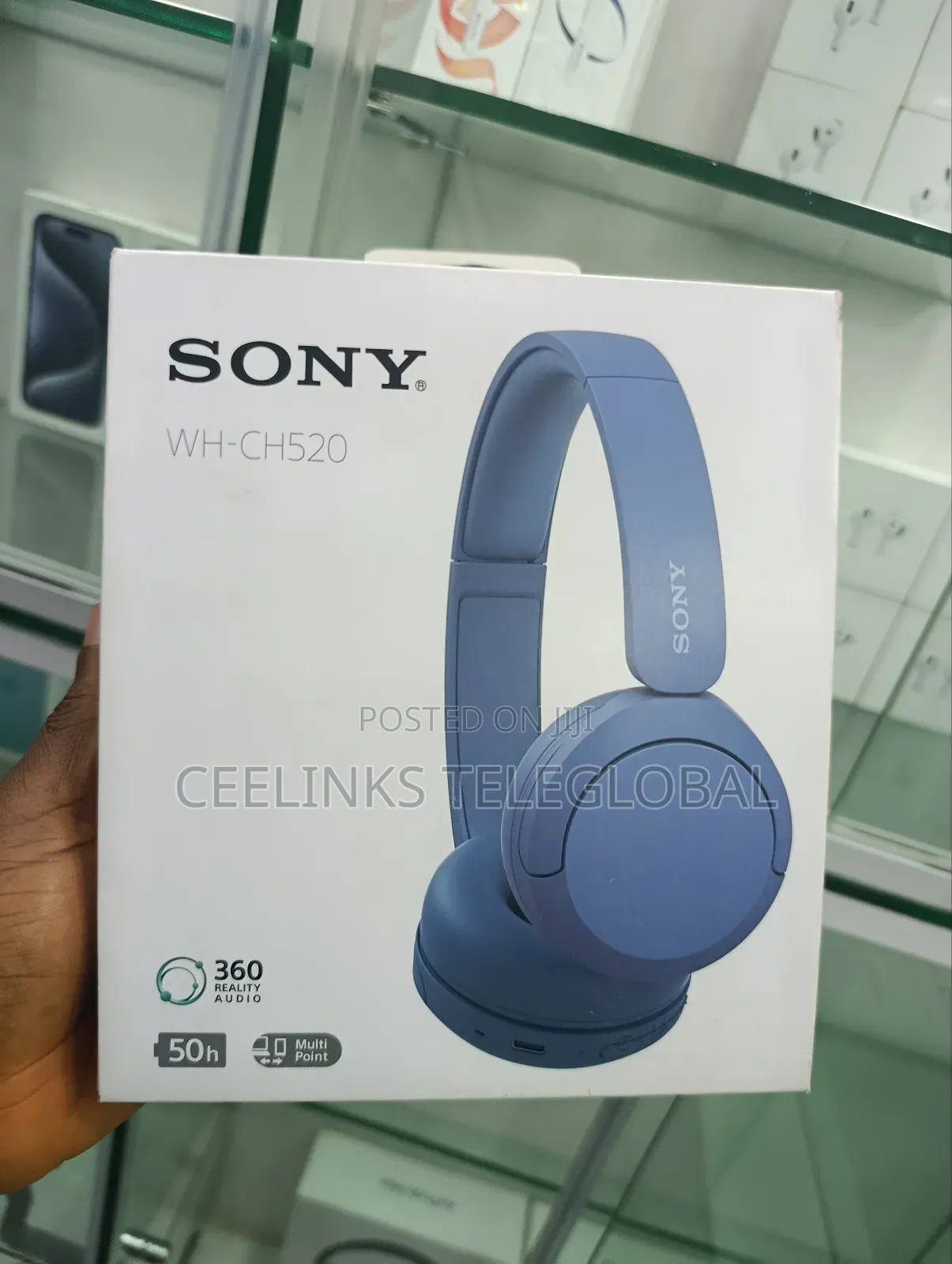 Sony Wh-ch520 Wireless Headphones Bluetooth Headset With Microphone