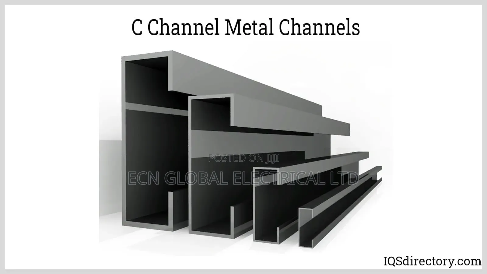 Galvanized Steel Slotted C-Channel