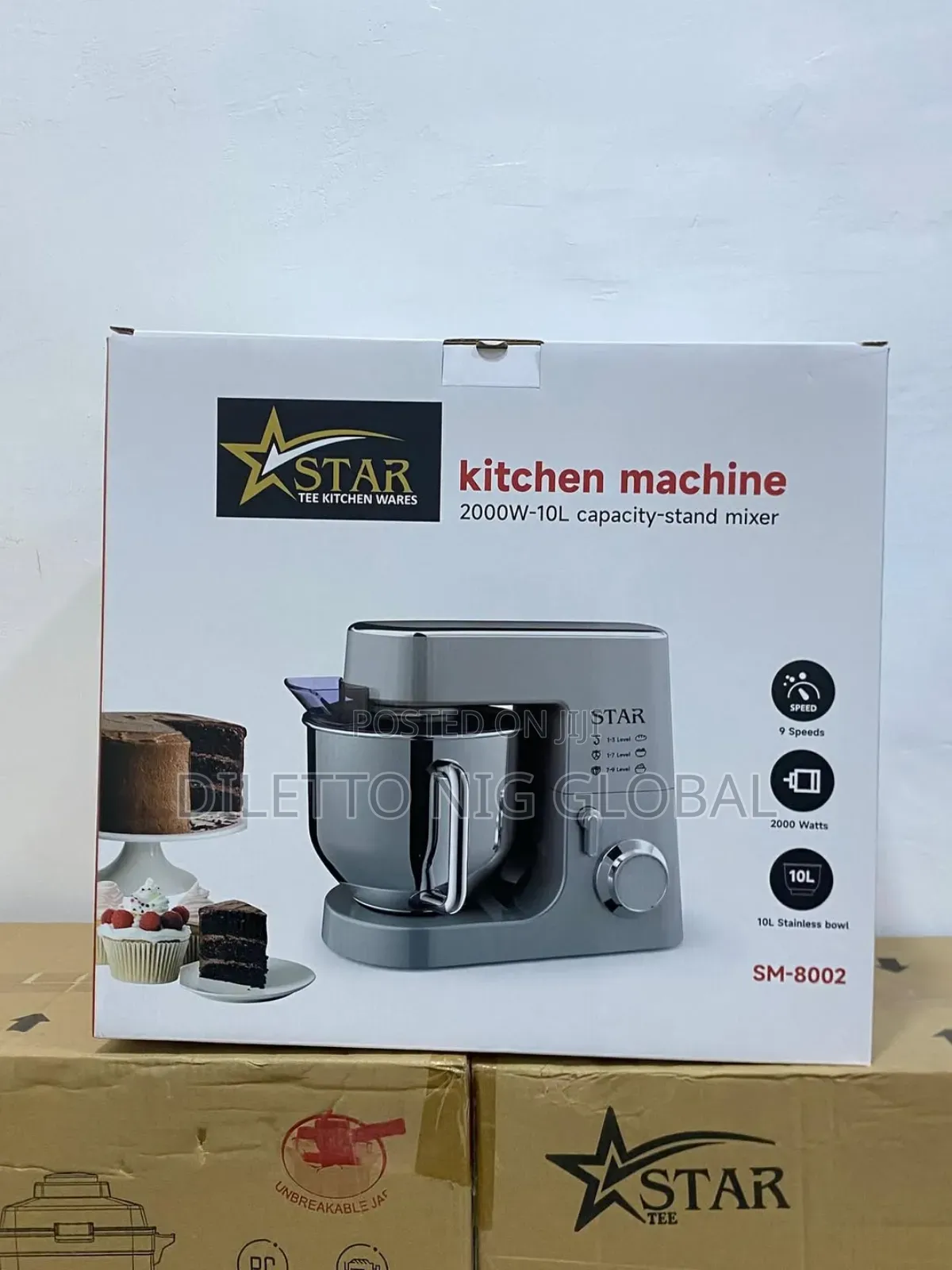 Star Tee 10l Table Top Mixer