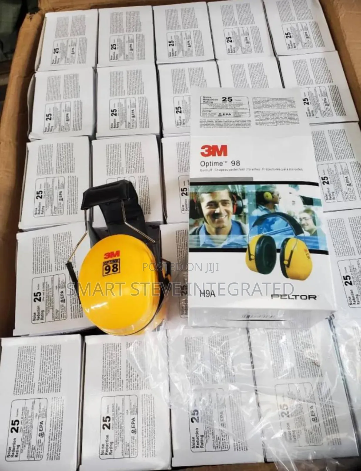 3m Peltor Optime 98 Over-the-head Earmuffs (Model H9a)