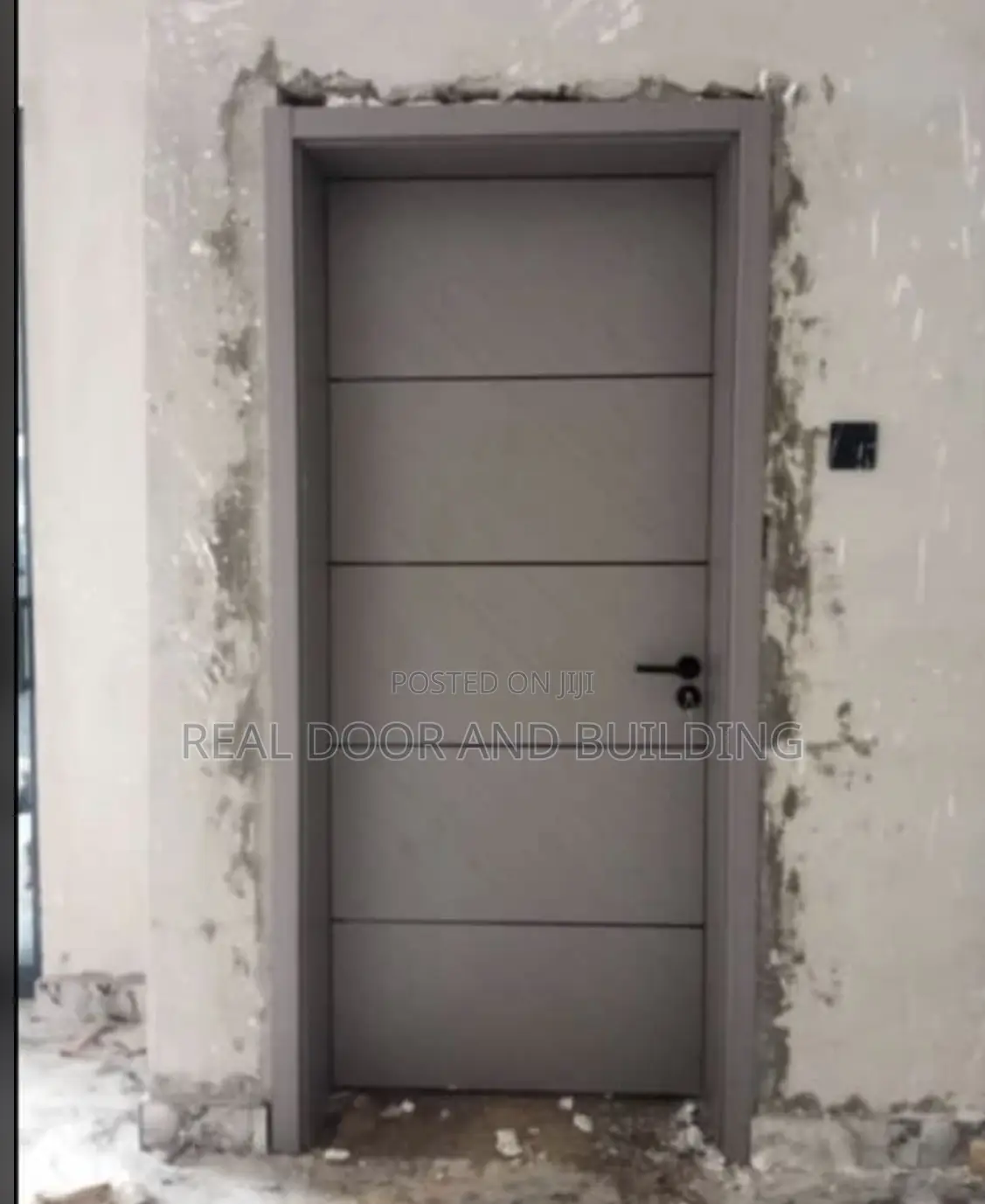 Gray Hdf Wooden Door,(74layl)