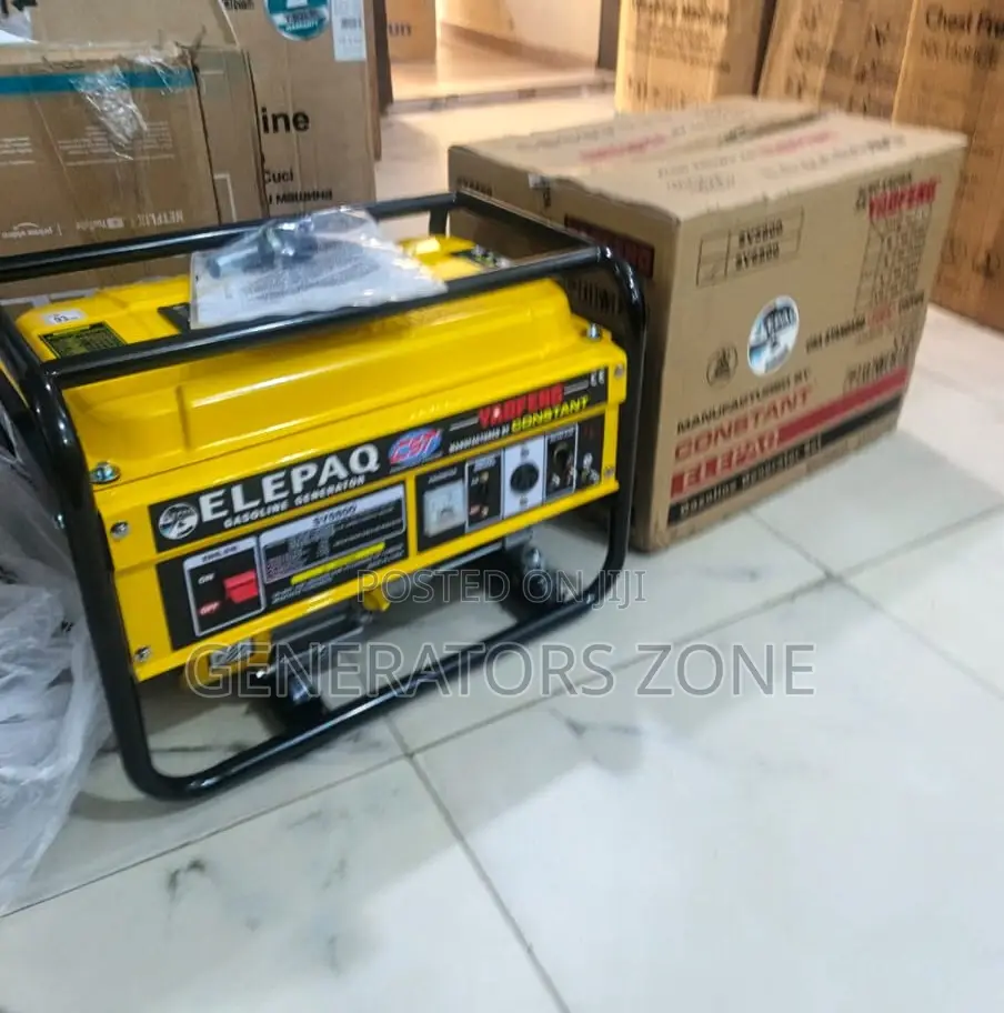 Sv6800 Series Power Generator Elepaq 4.5kva