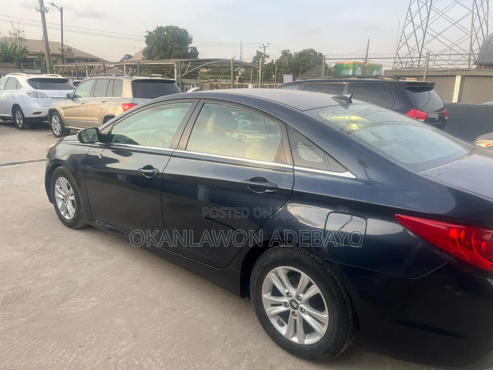 Hyundai Sonata Limited 2.0T Sedan (2.0L 4cyl 6A) 2013 Black