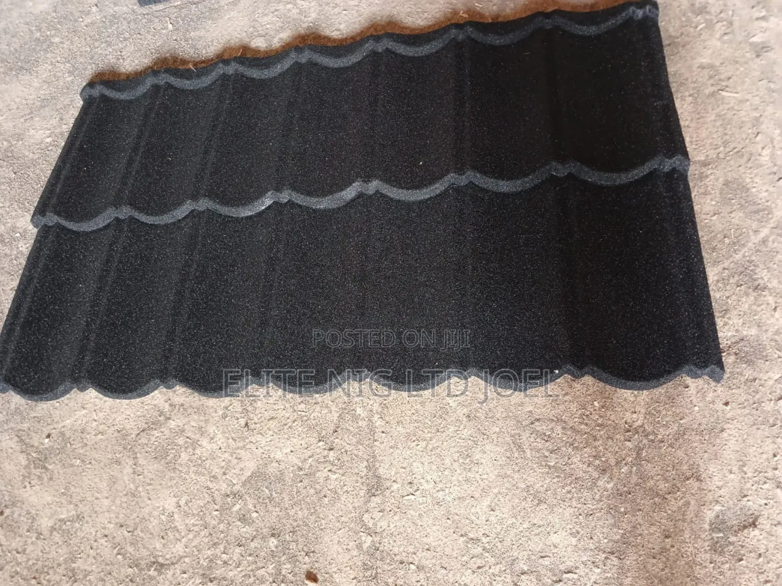 Shine Black Bond Stone Coated Roofing Sheet in Lagos
