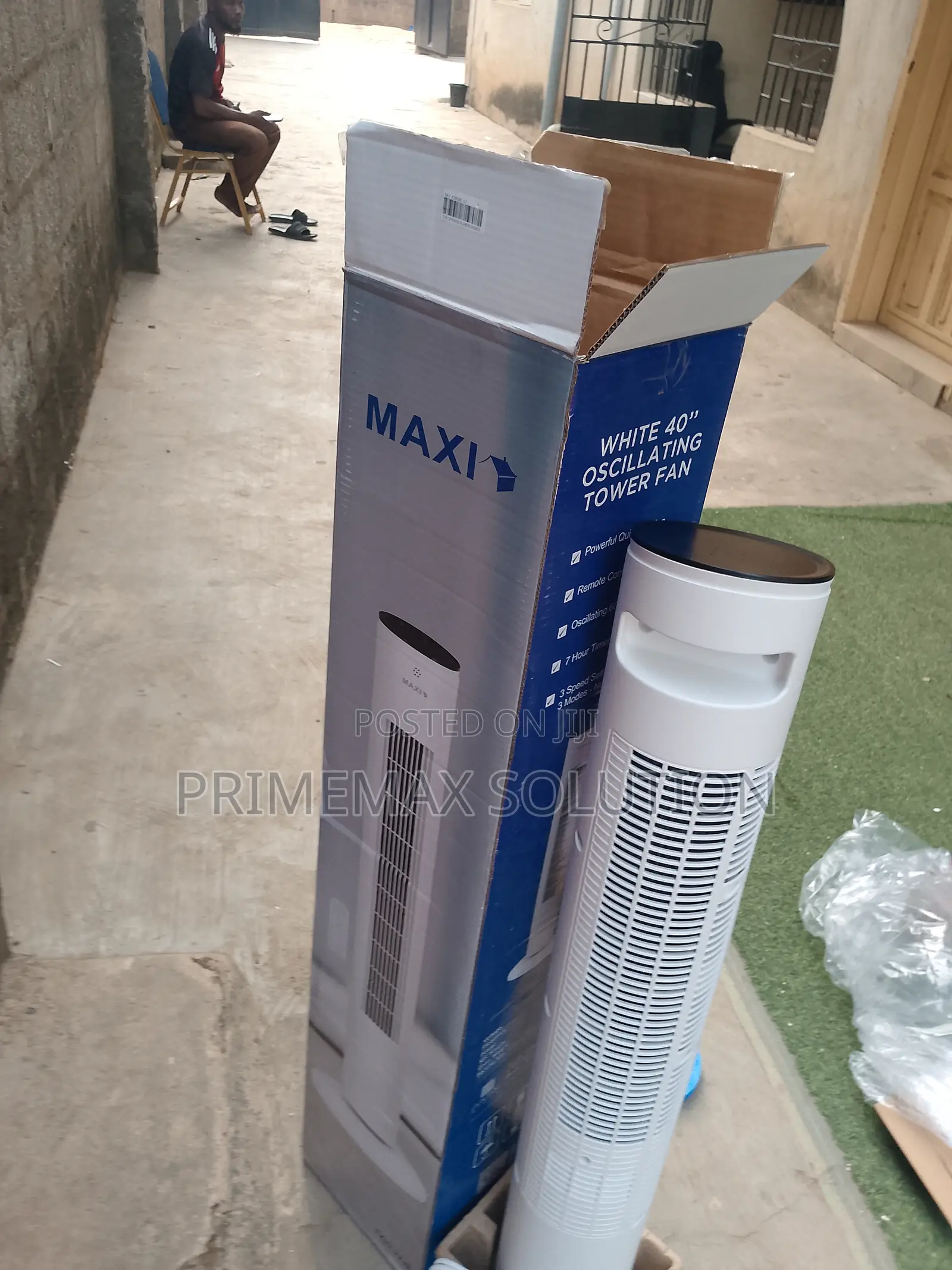 Maxi 40 Inch Tower Fan – Beats Expensive Fans in Quietness Power