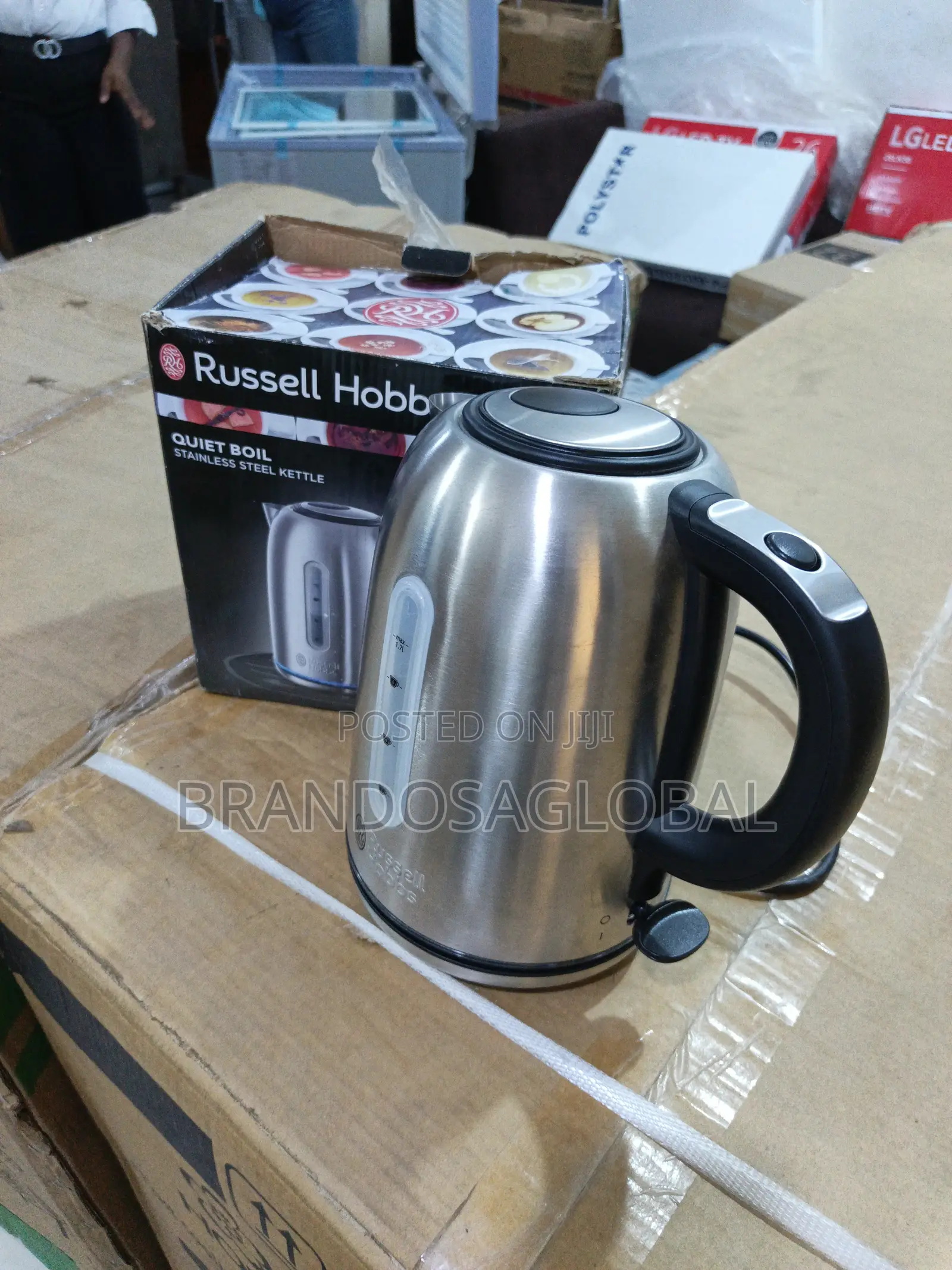 Russell Hobbs Stainless Steel Kettle – Reliable Kitchen Water Kettle