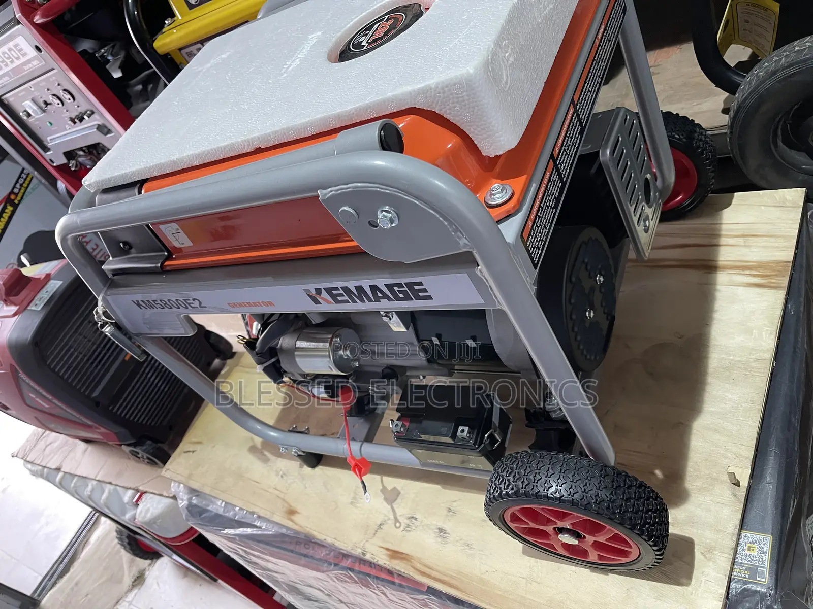 Kemage Petro Generator 5kva Remote Control Hundred Percent Copper Wire