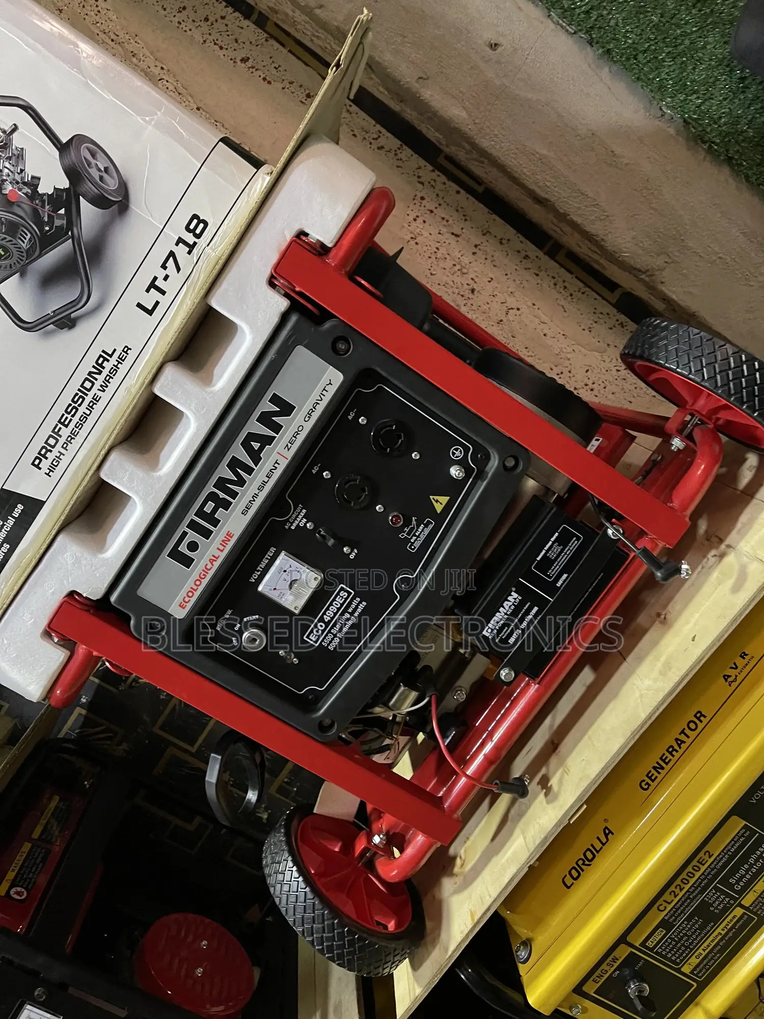 Firman 5.5kva Petro Generator, Low Noise and Low Consumption
