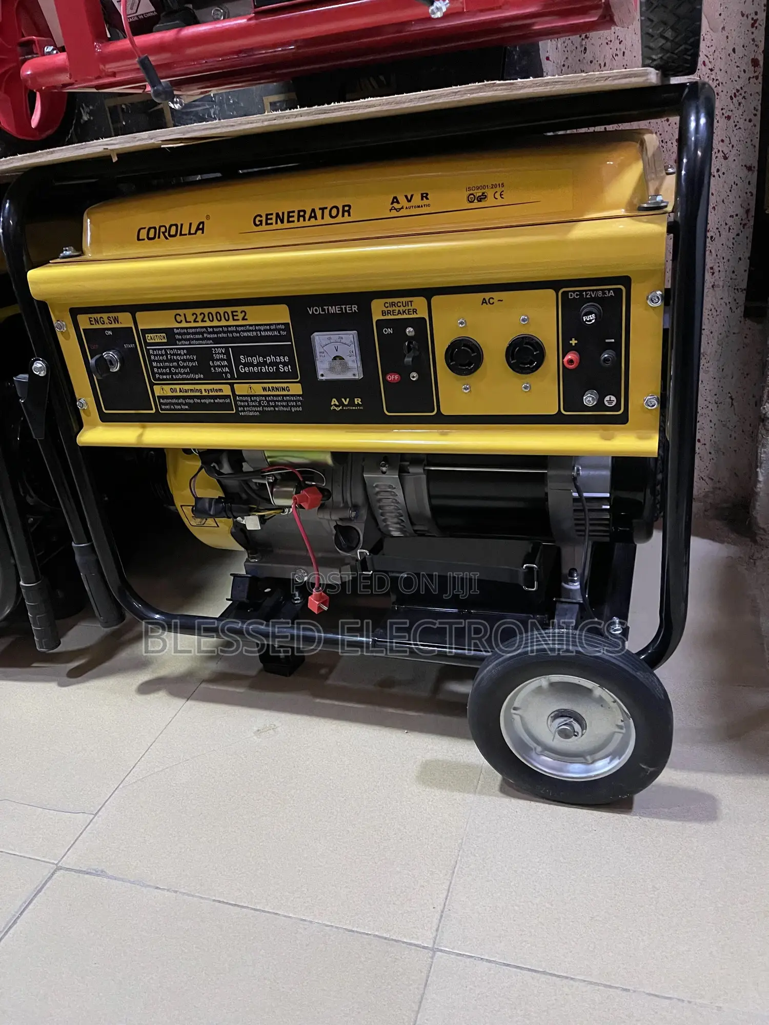 Corolla 6kva Petro Generator Low Noise and Low Consumption100% Origina