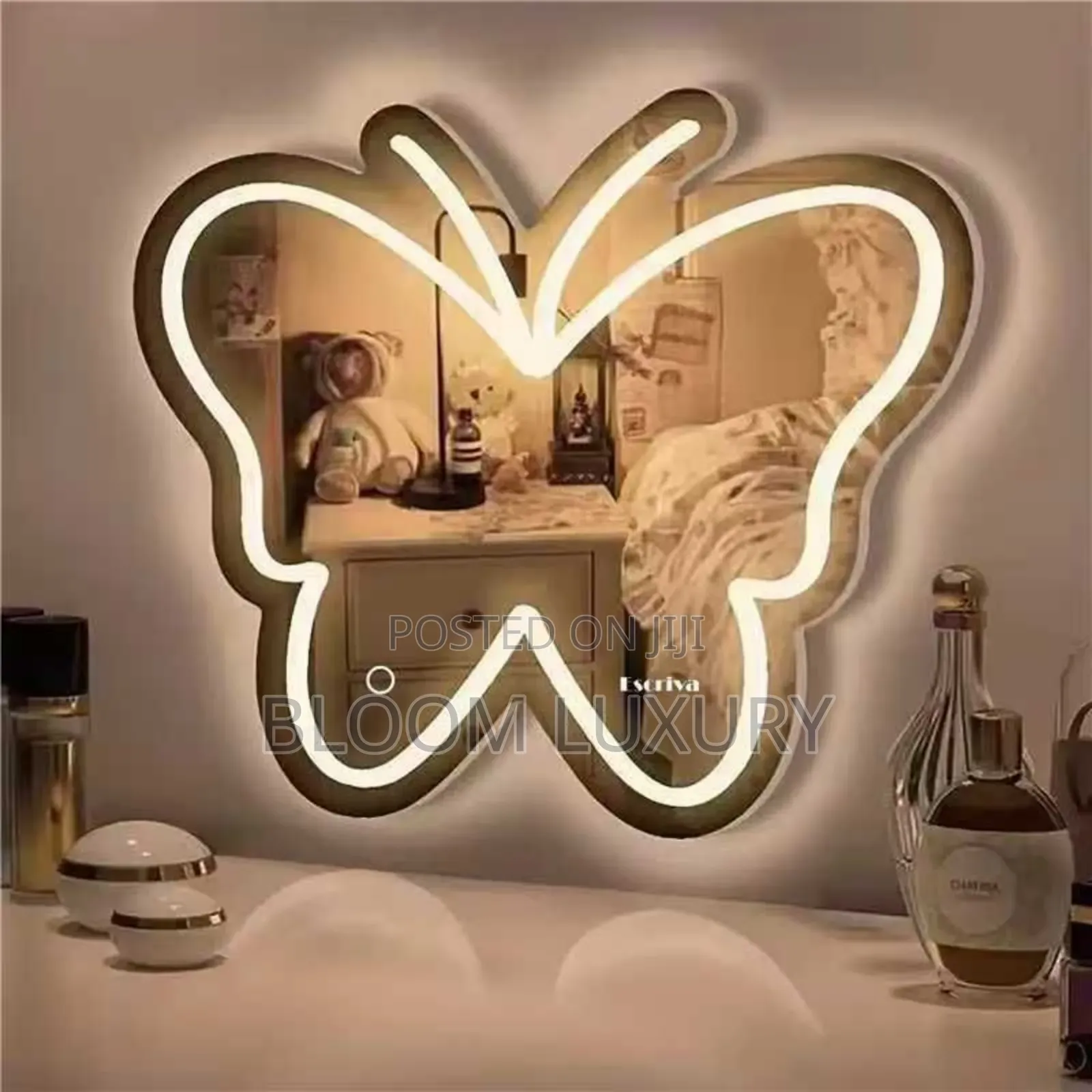 Display 3 Color Led Mirror 🪞