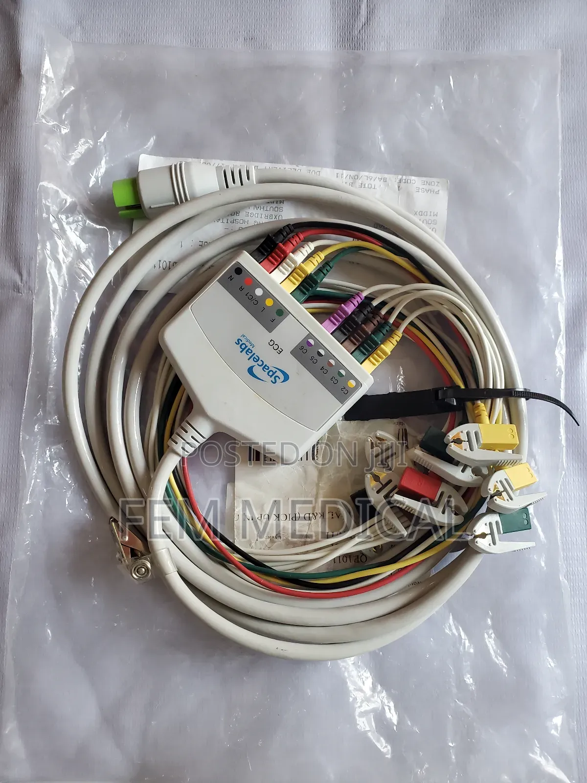 Spacelab Ecg Patient Monitor Cable