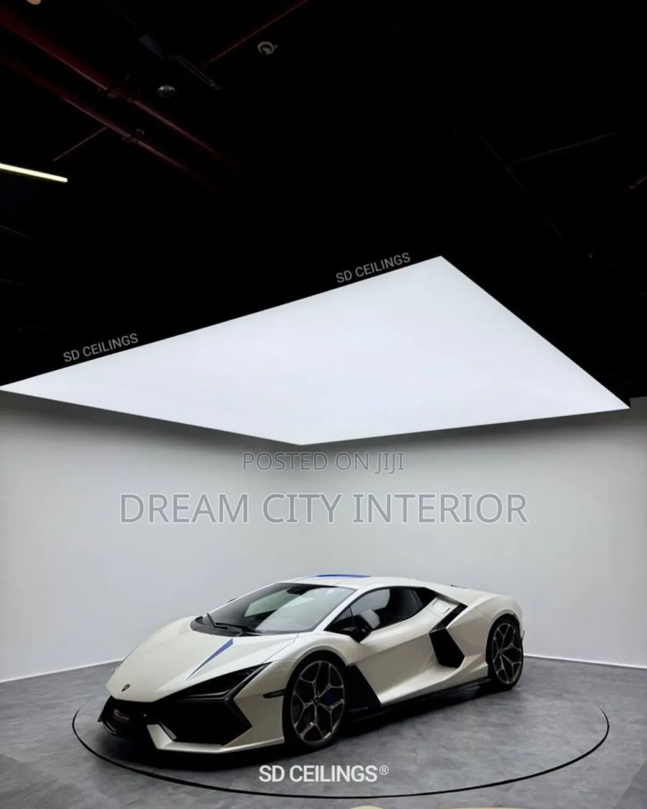 Car Park 3d Stretch Ceiling