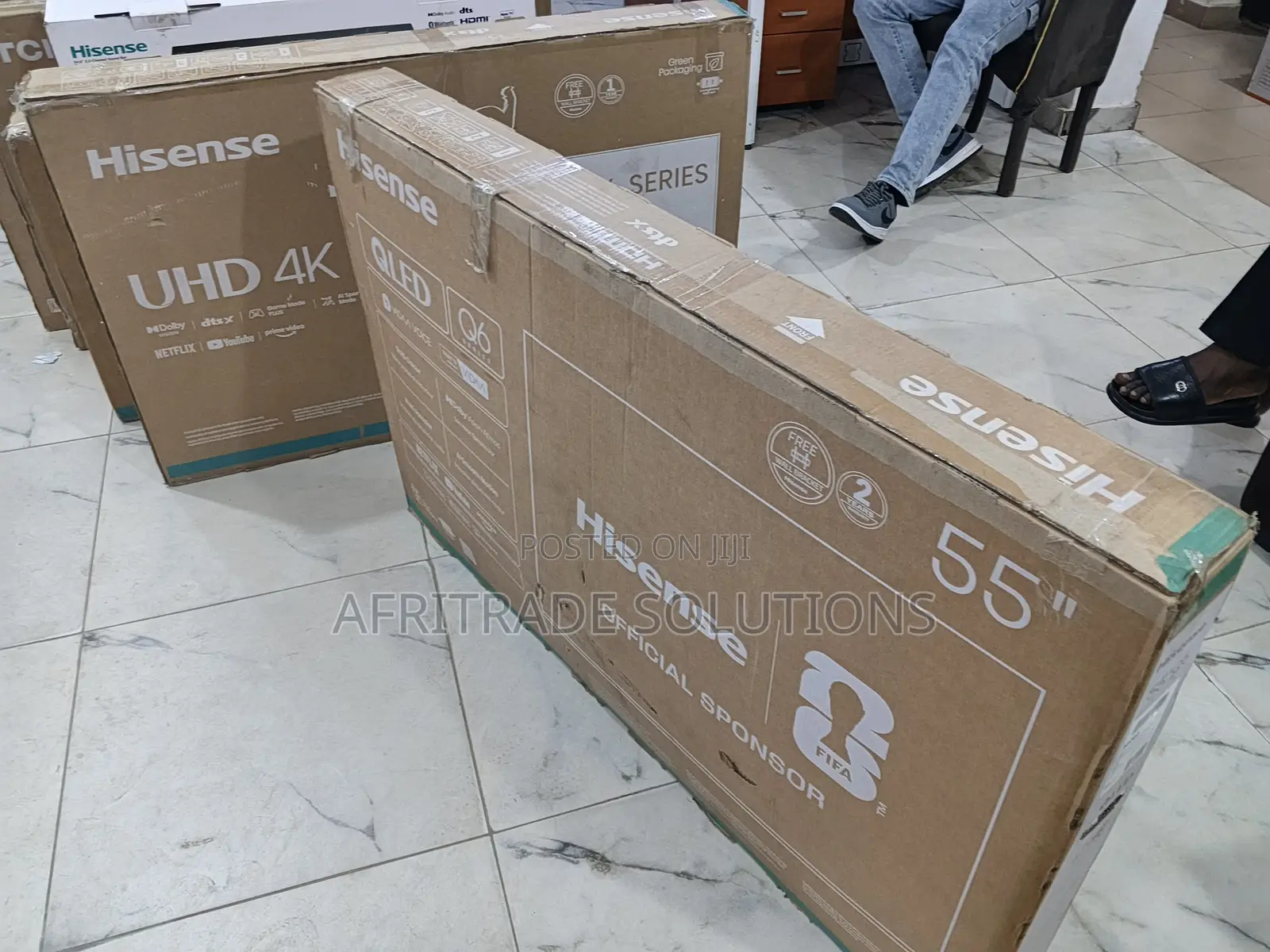 Hisense 55" Qled– Designed For Modern Homes