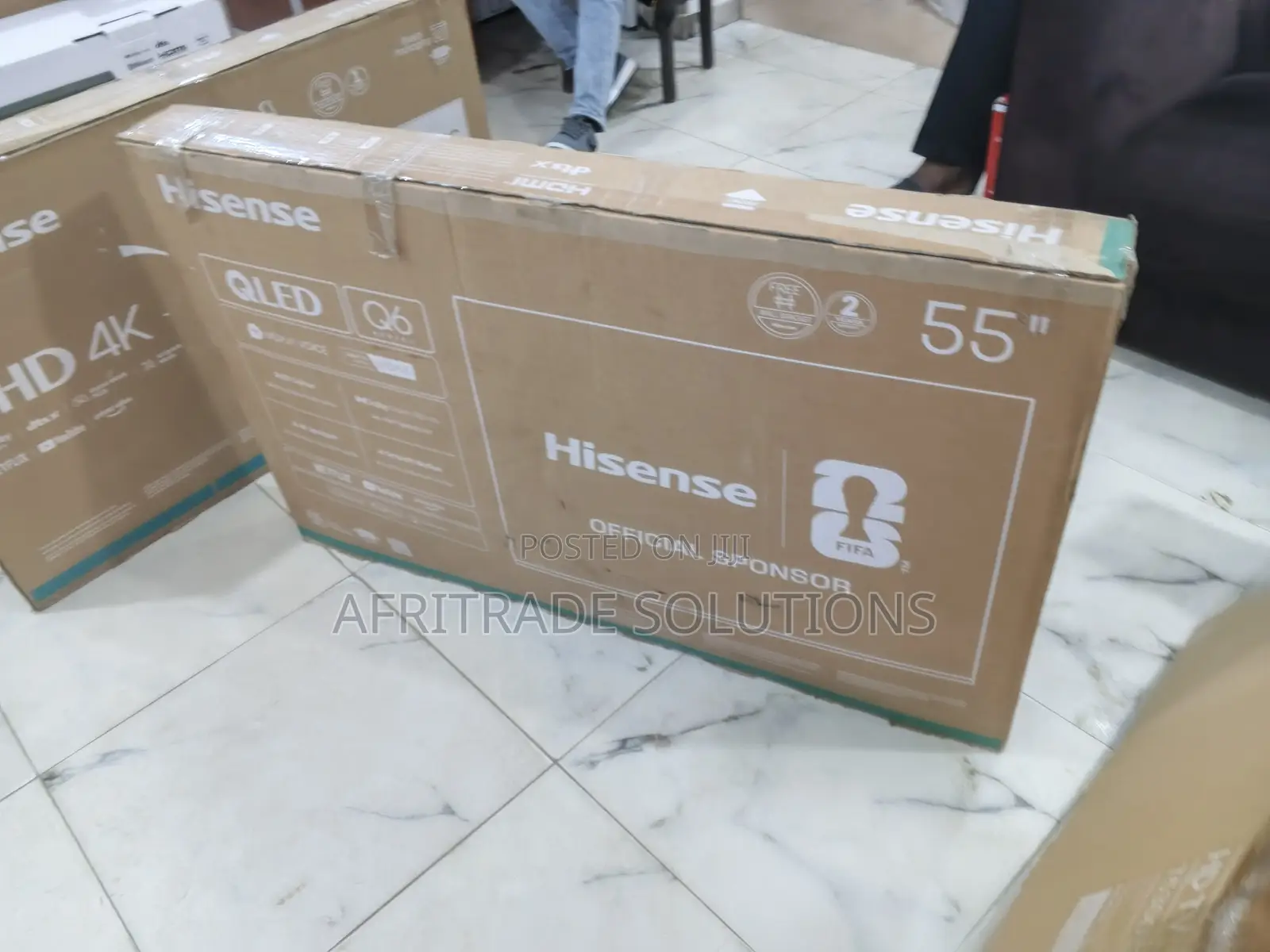 Hisense 55" Qled– Designed For Modern Homes