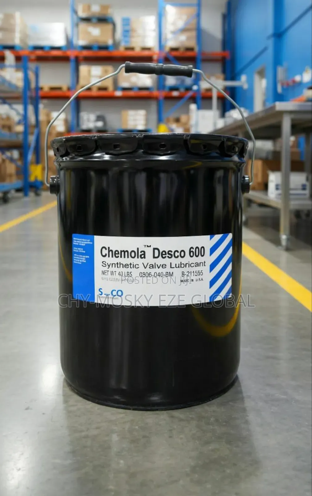Chemola Desco 600 Synthetic Valve Lubricant (40lb)