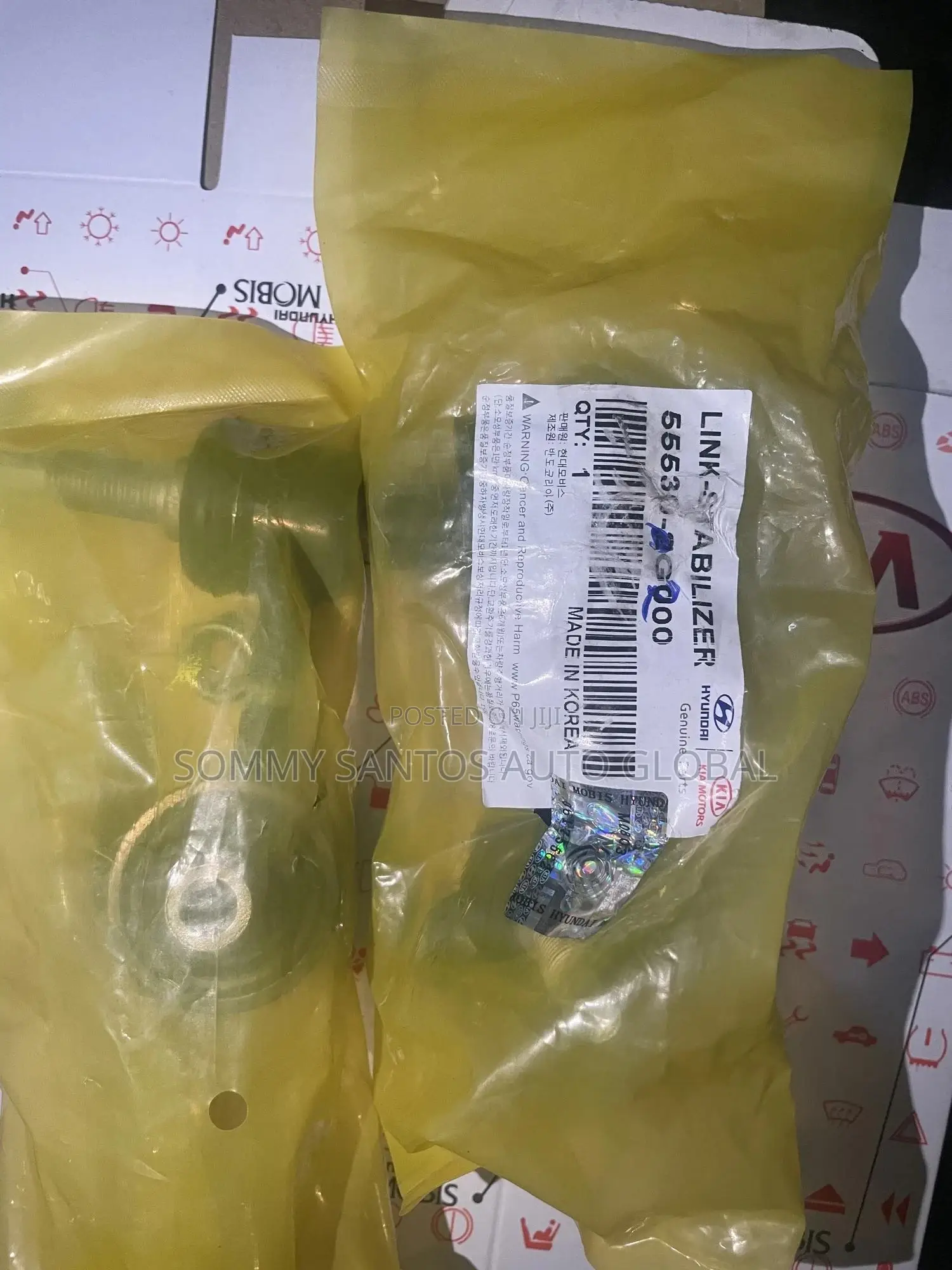 Original Back Stabilizer Linkage Hyundai Elantra 2024 Available