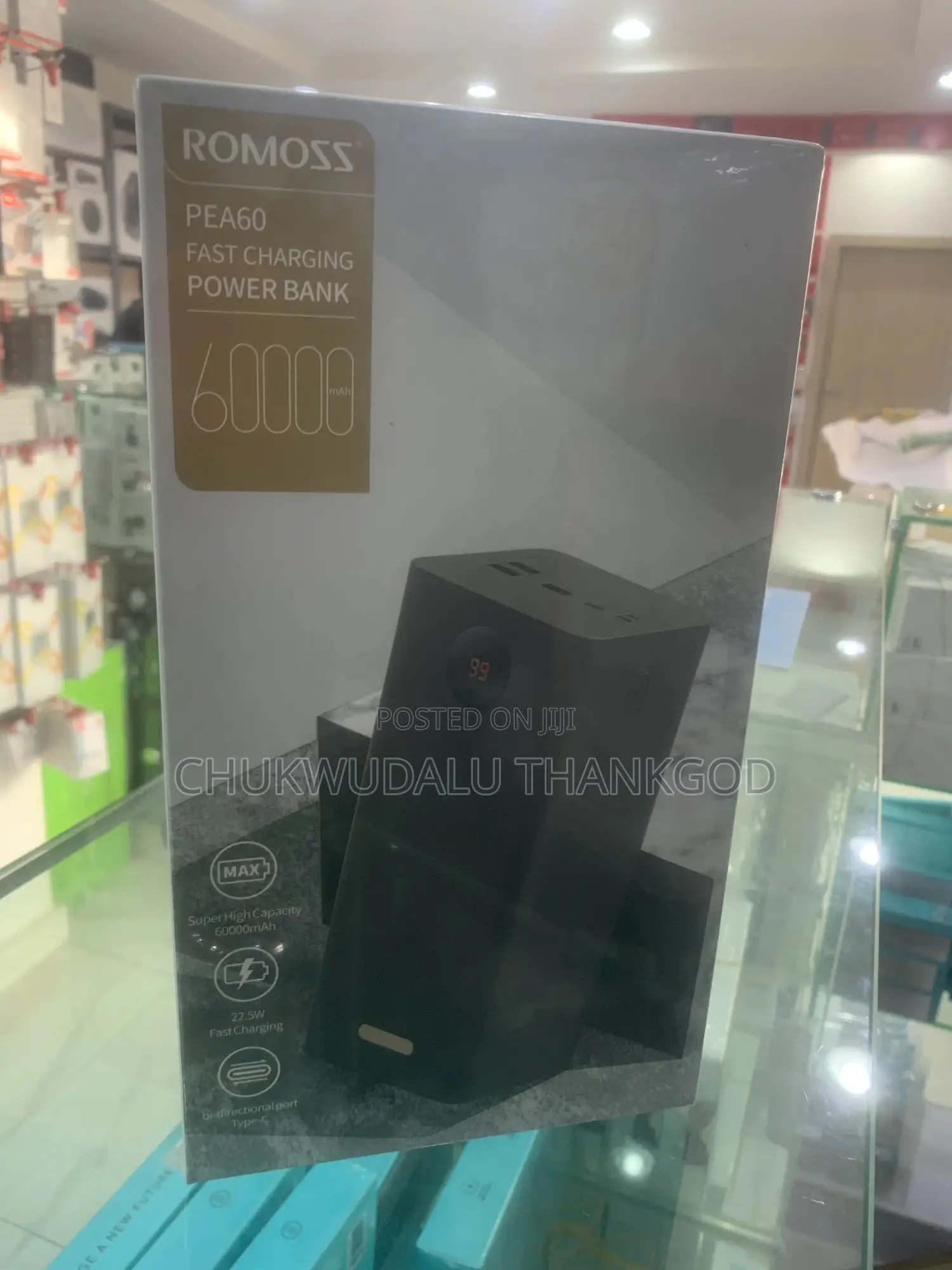 The Romoss 60000mah Power Bank