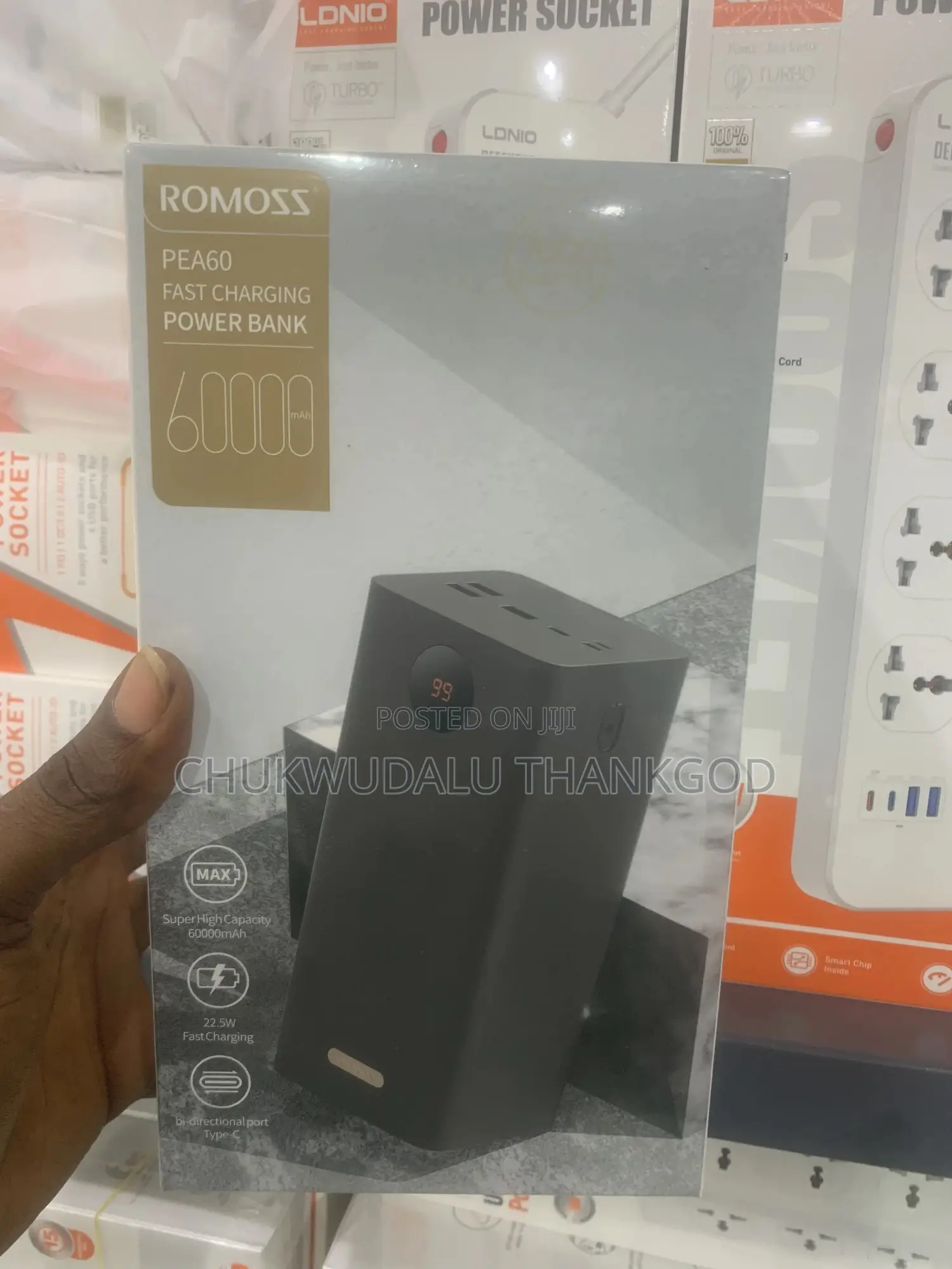 The Romoss 60000mah Power Bank