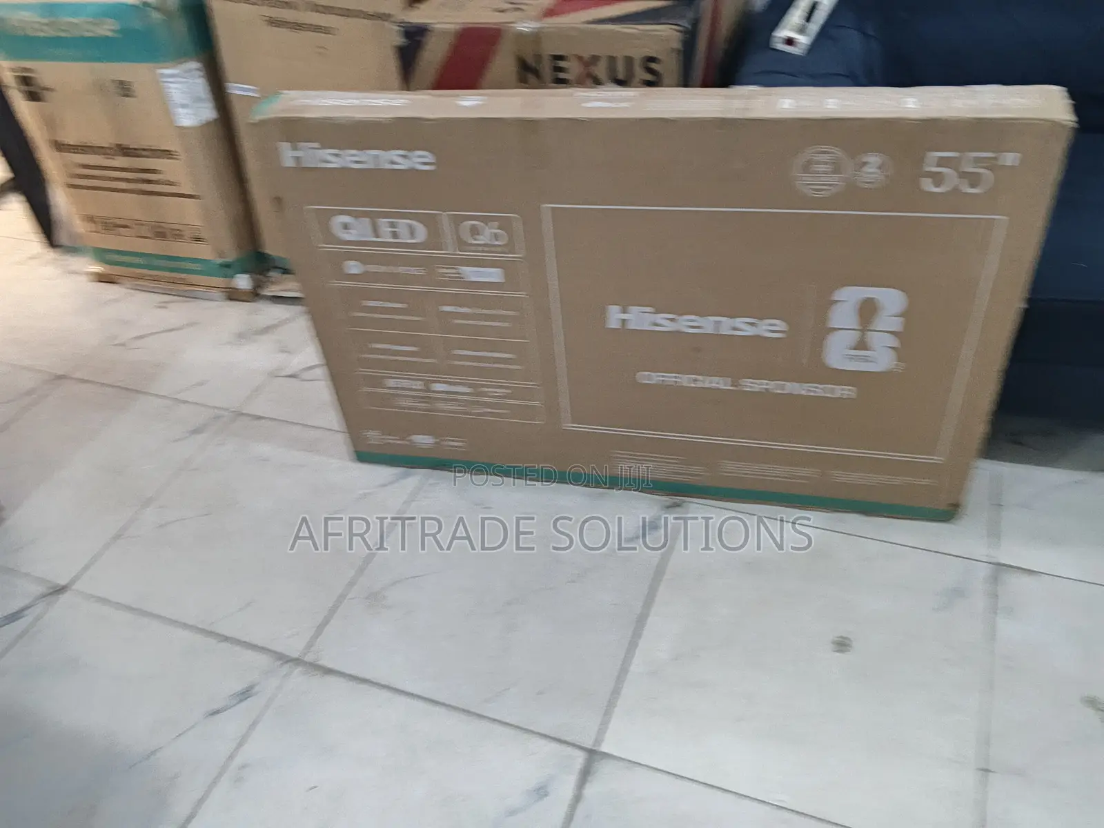 Hisense 55 Qled Smart Living, Smart Viewing