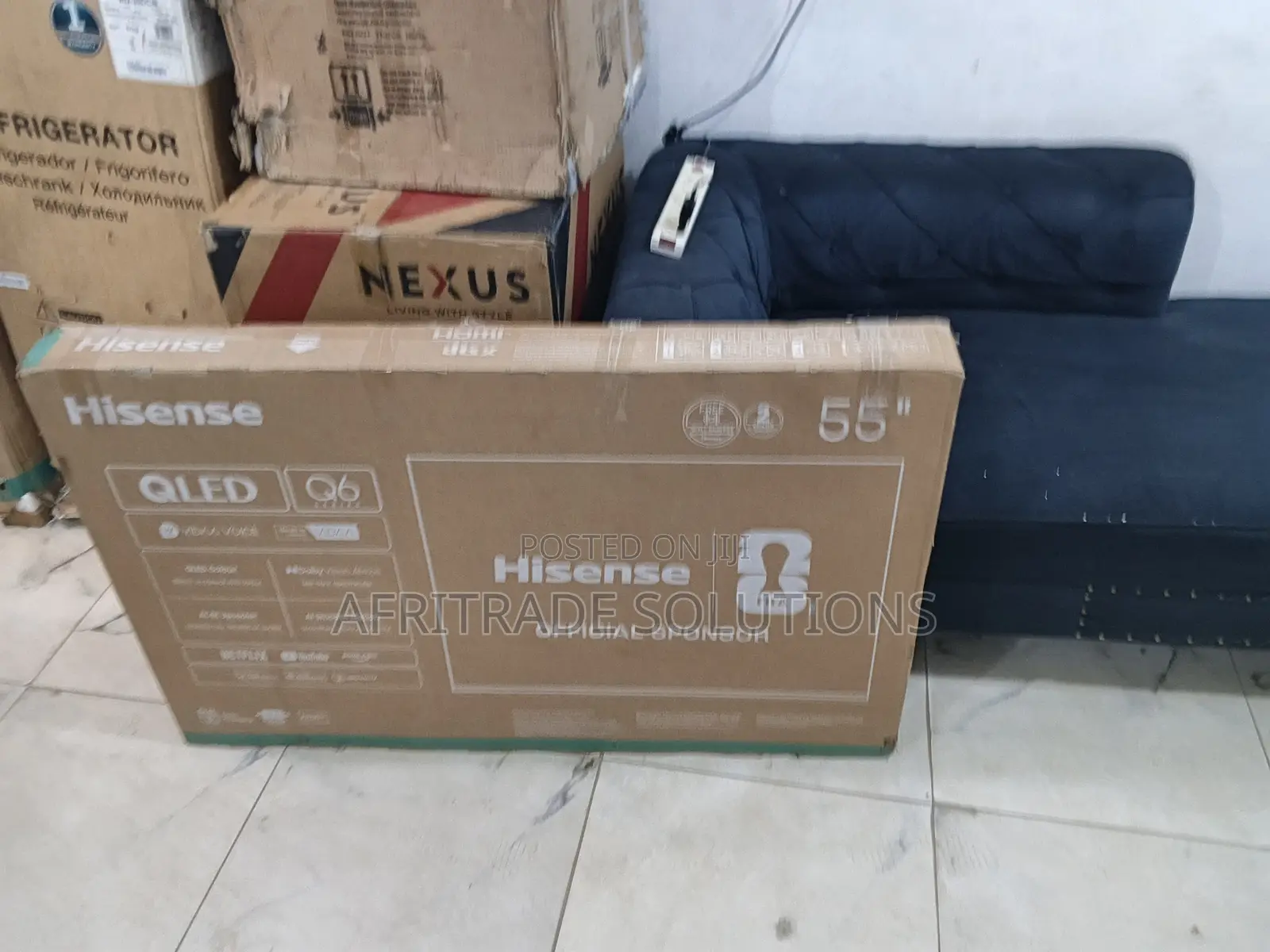Hisense 55 Qled Smart Living, Smart Viewing