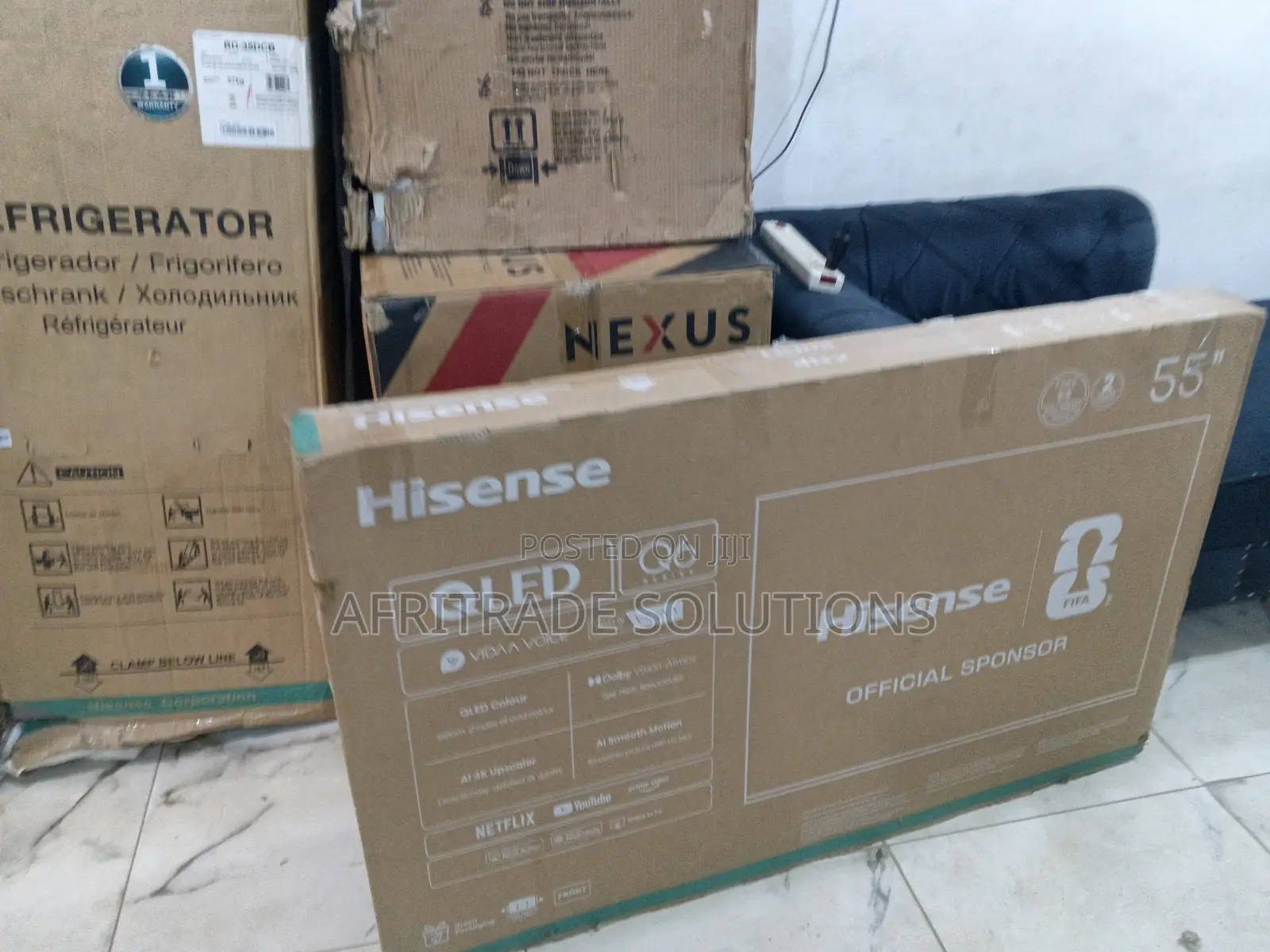Hisense 55 Qled Big Screen, Big Value