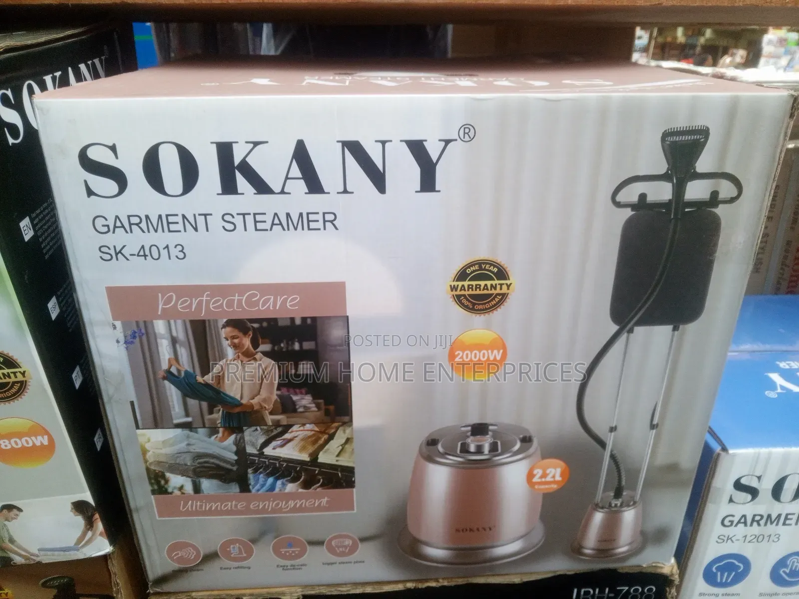Sokany Sk-4013 Professional Garment Steamer With 2.2l Tank
