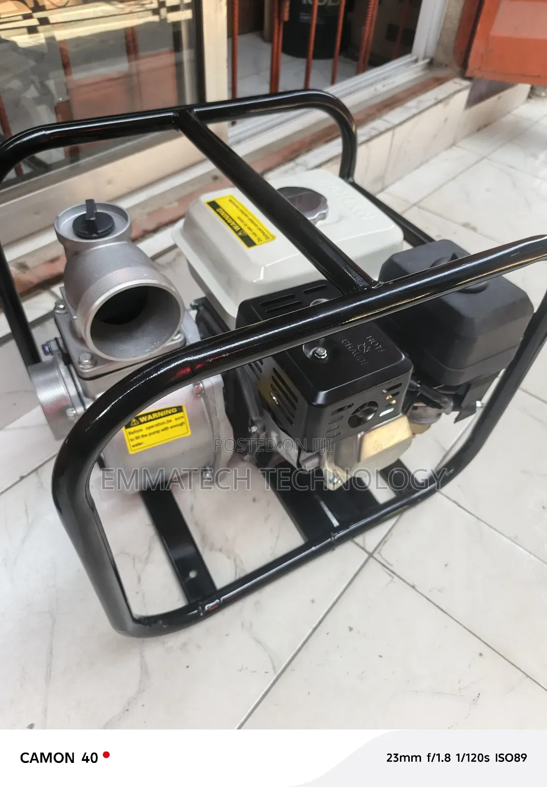 Homic 3 Inches Water Pump Machine