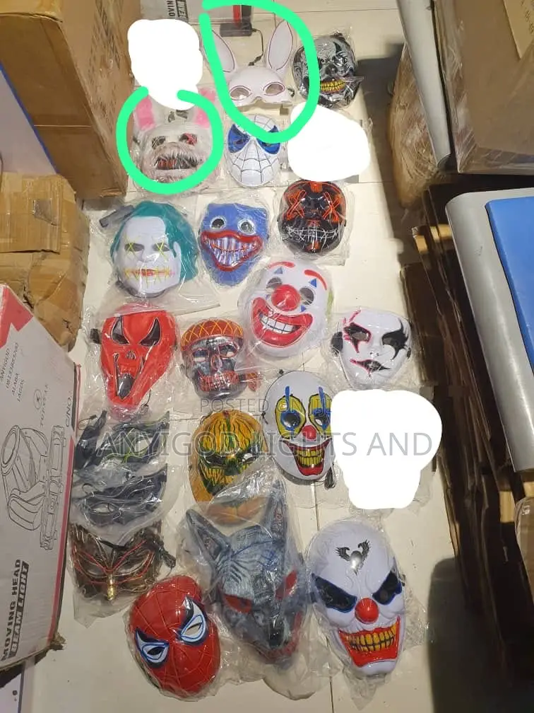 Face Mask With Led Light