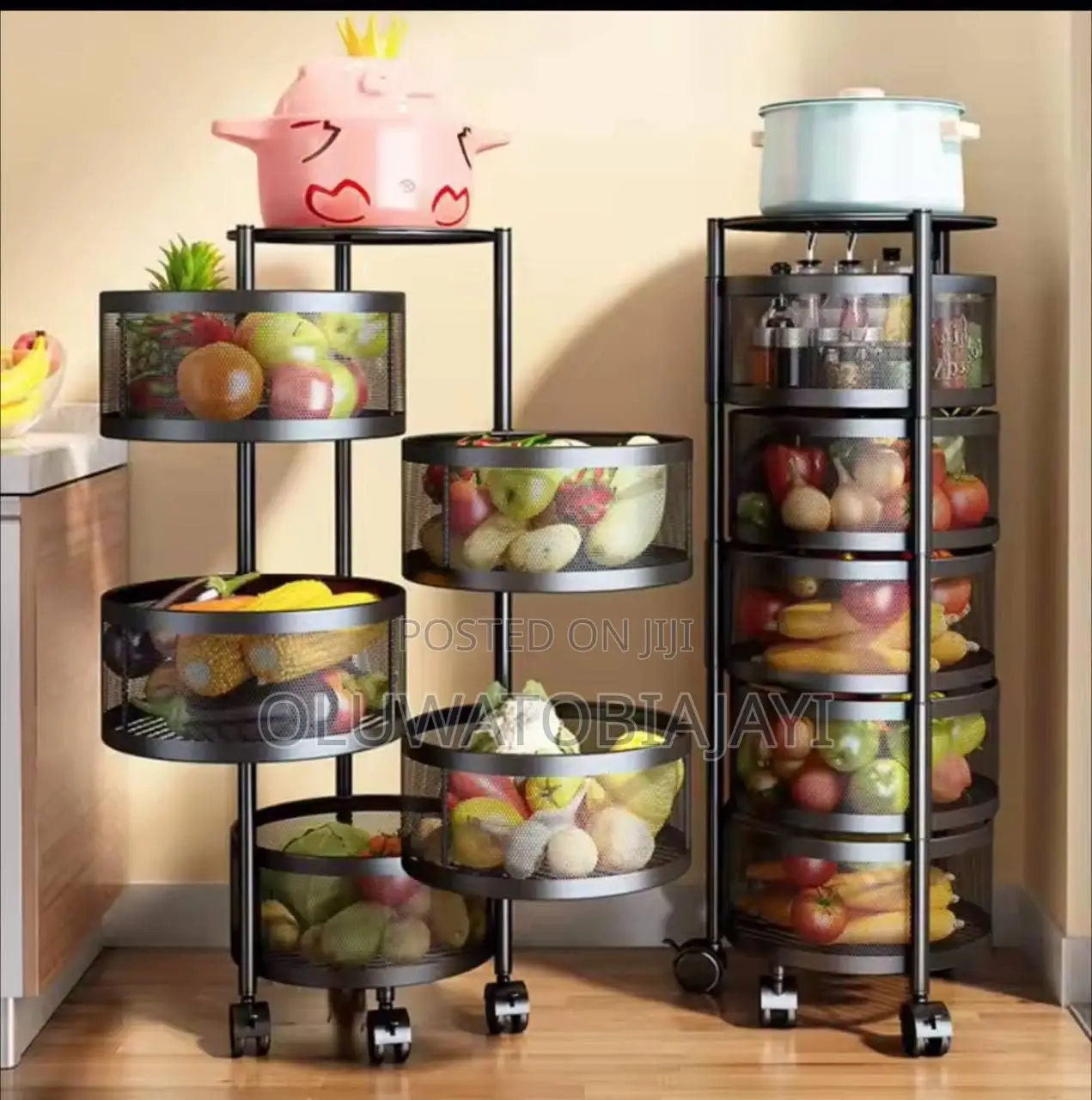 5 Layer Fruit Basket Round  55,000