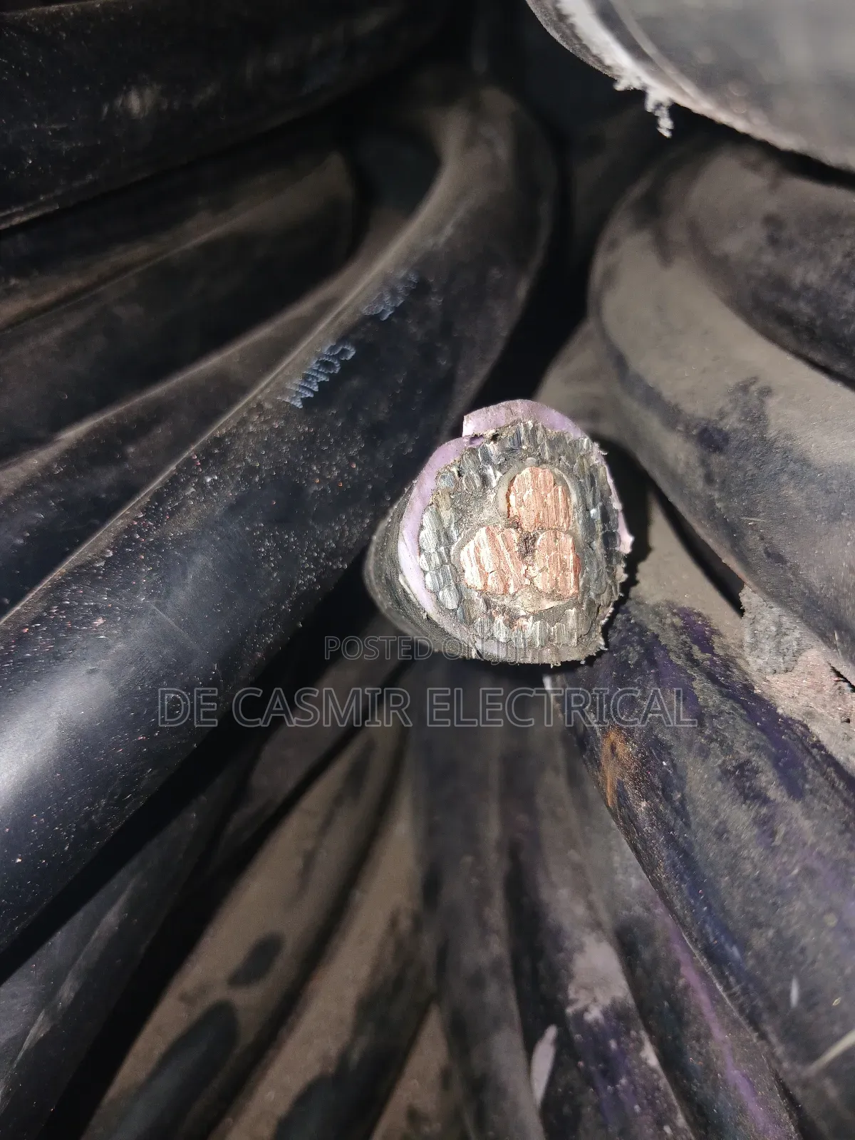 3x16mm2 Armoured Cable