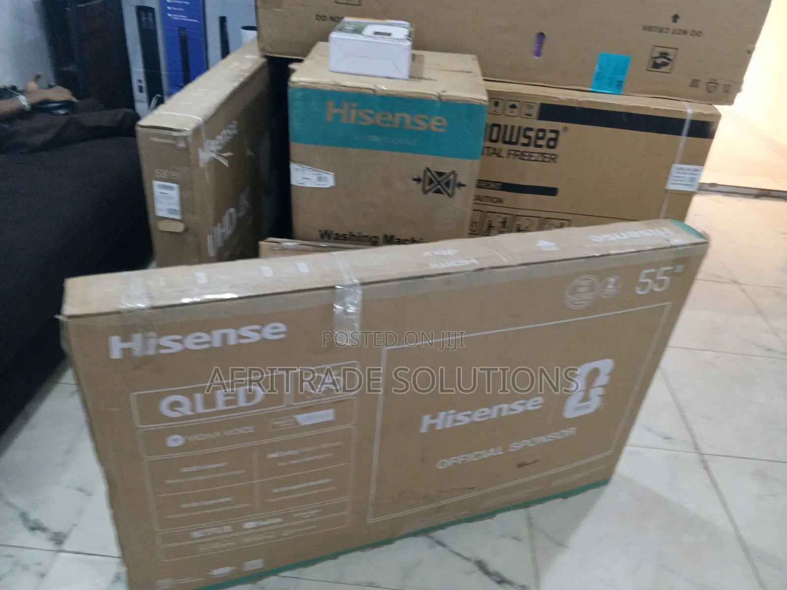 Hisense 55" Qled – Compact Yet Powerful