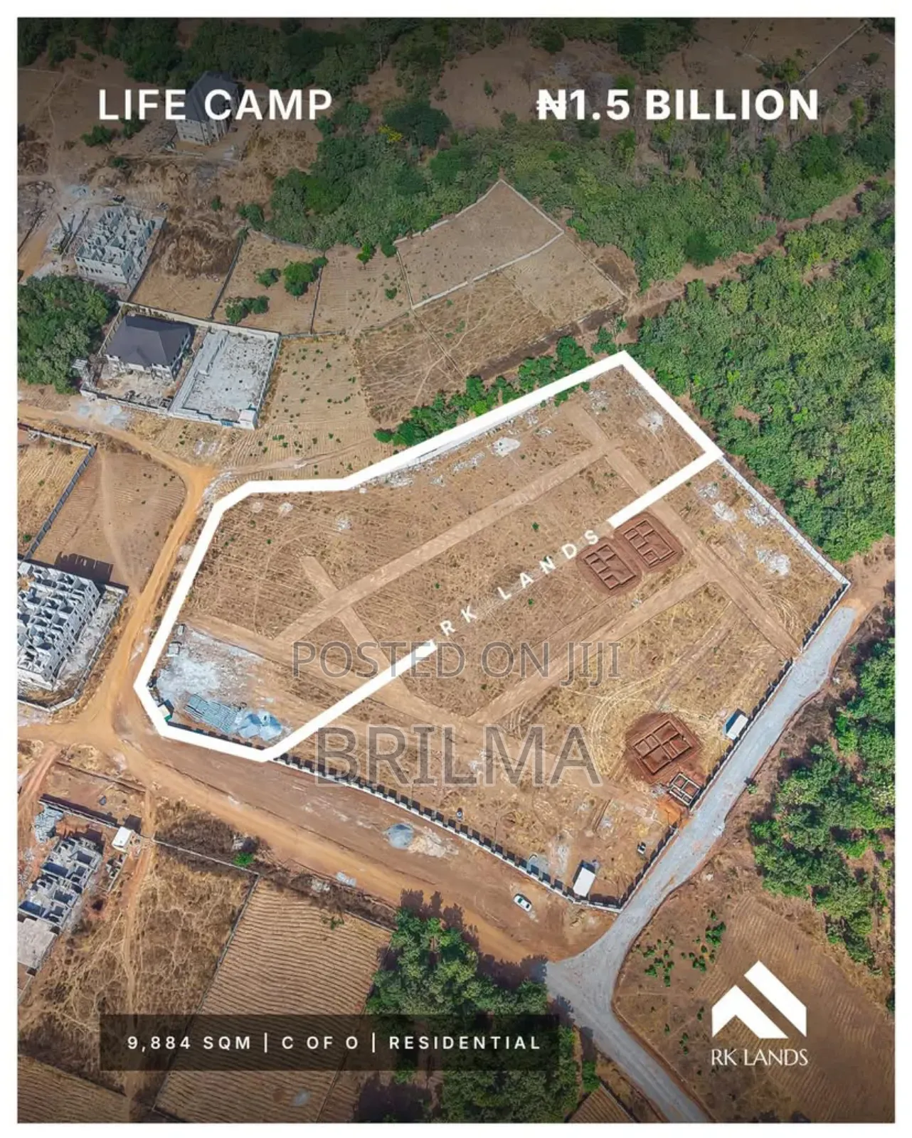 Land in Lifecamp for Sale