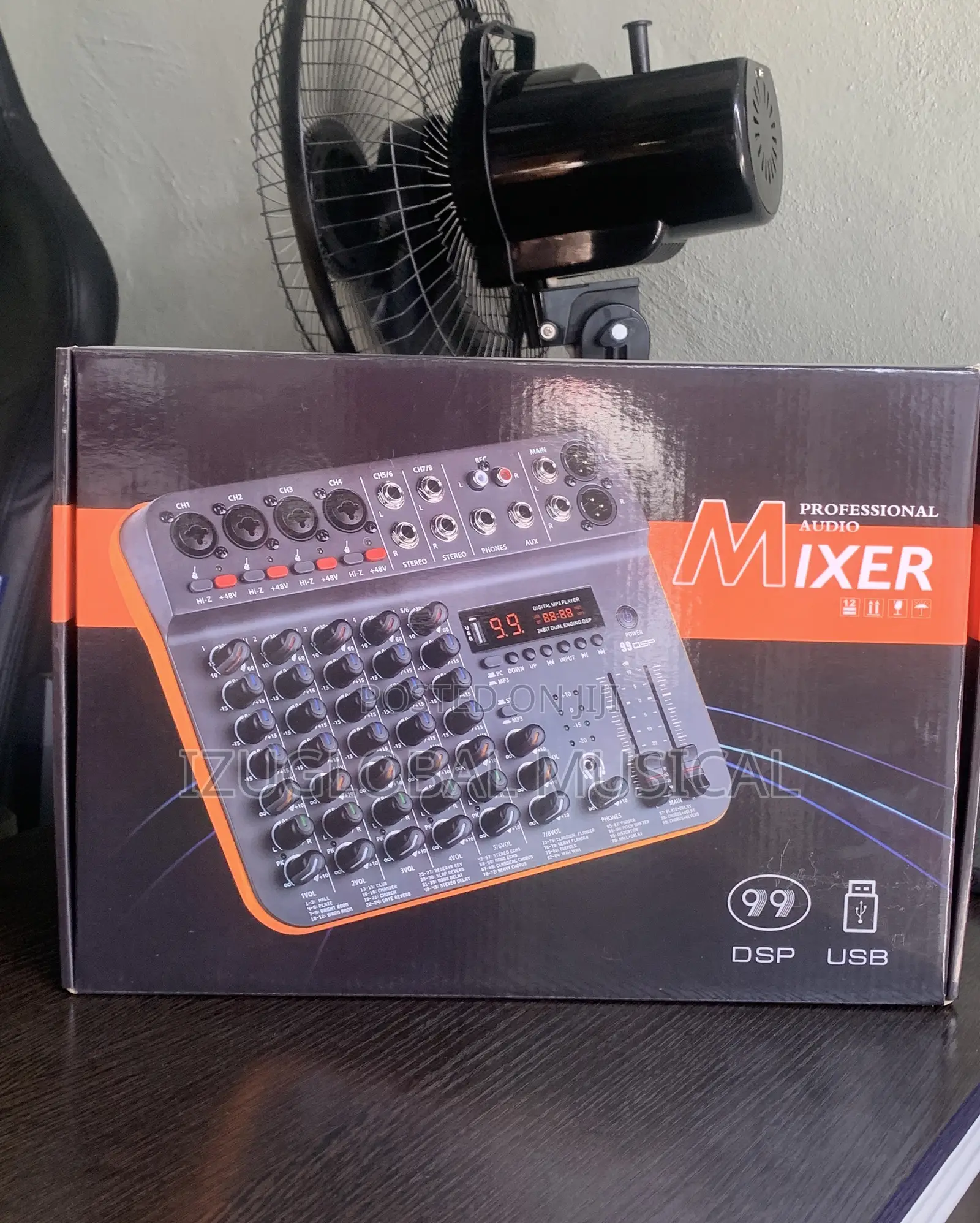 Infinity Hydrive G-8 Type-C Mixer Console for Streaming and Recording