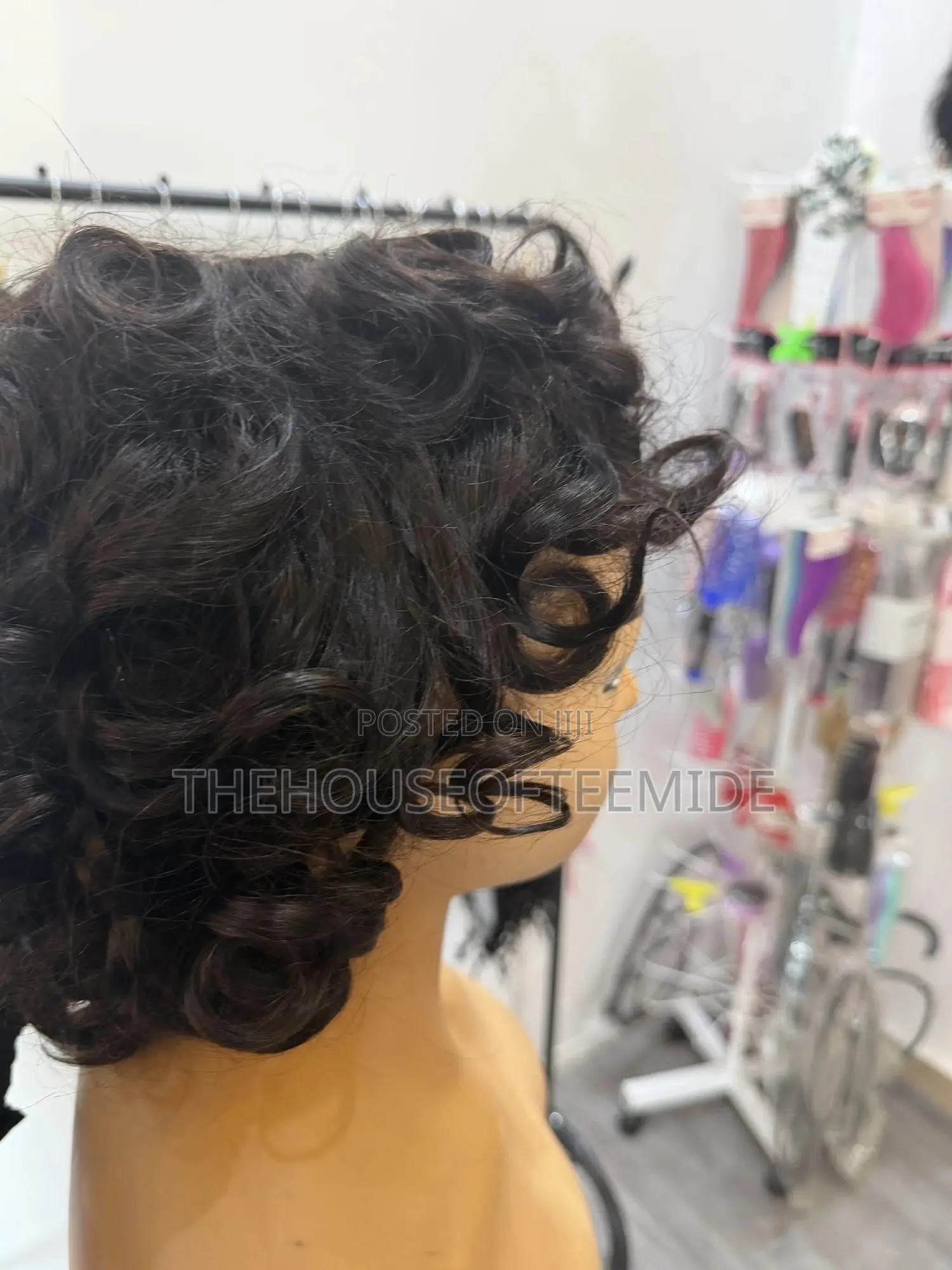 Fine Curly Wig