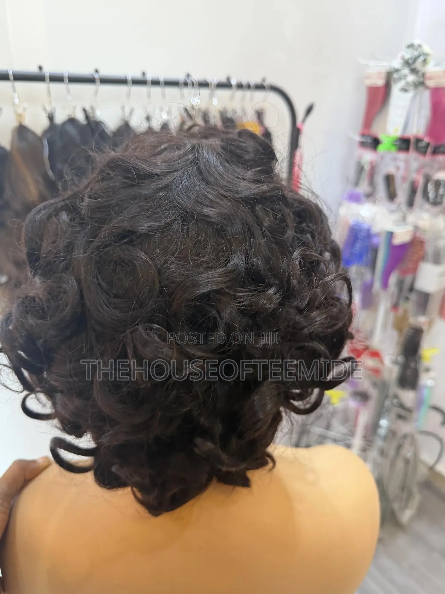 Fine Curly Wig