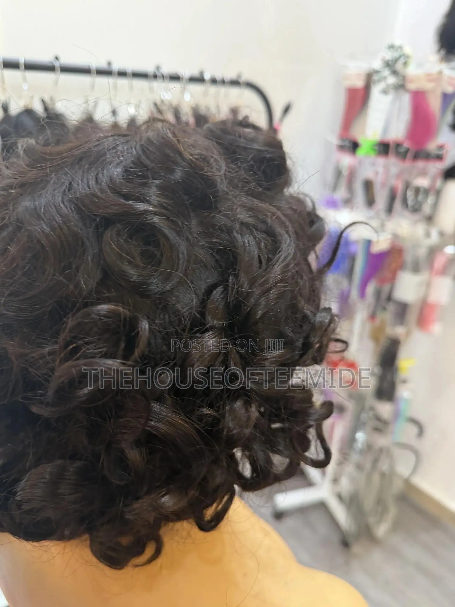 Fine Curly Wig